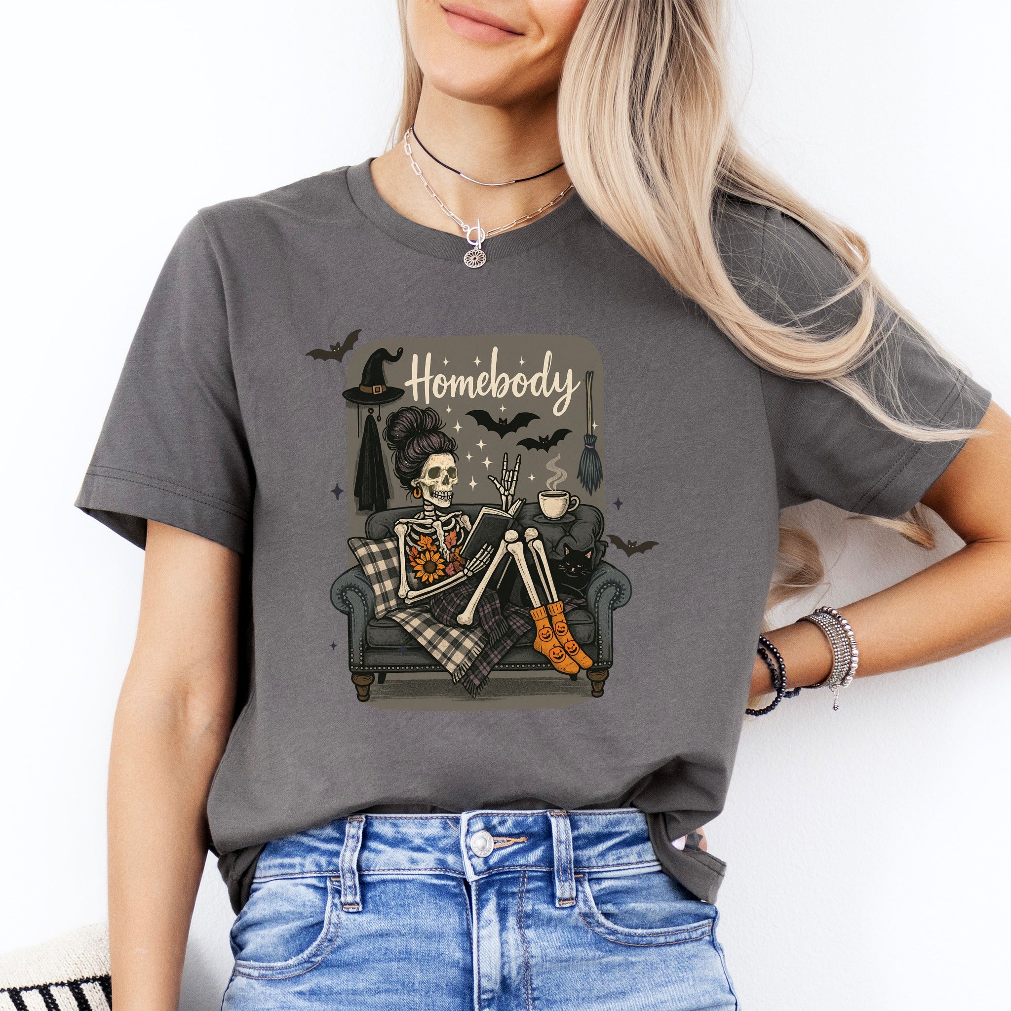 Homebody Skeleton Tee
