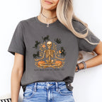 Skeleton Juggling Cats Tee