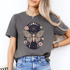 Celestial Moth Art – Moon & Atomic Design Tee