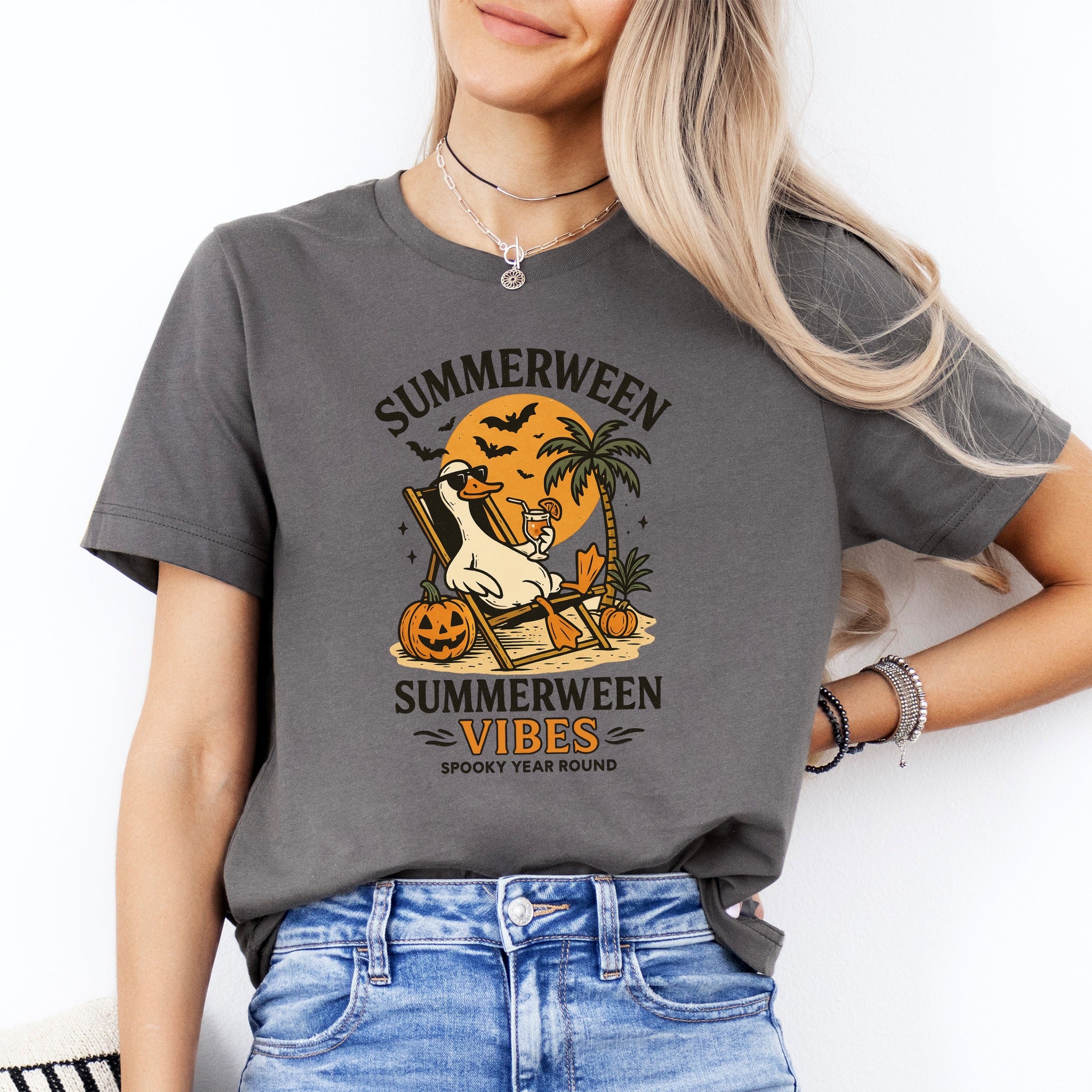 Summerween Vibes Duck Tee