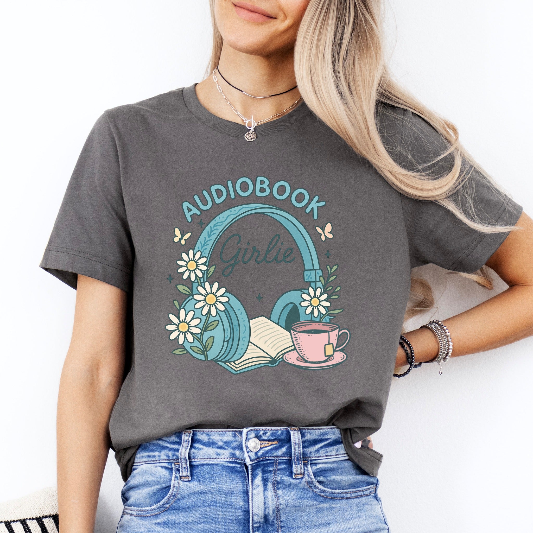 AudioBook Girlie Tee