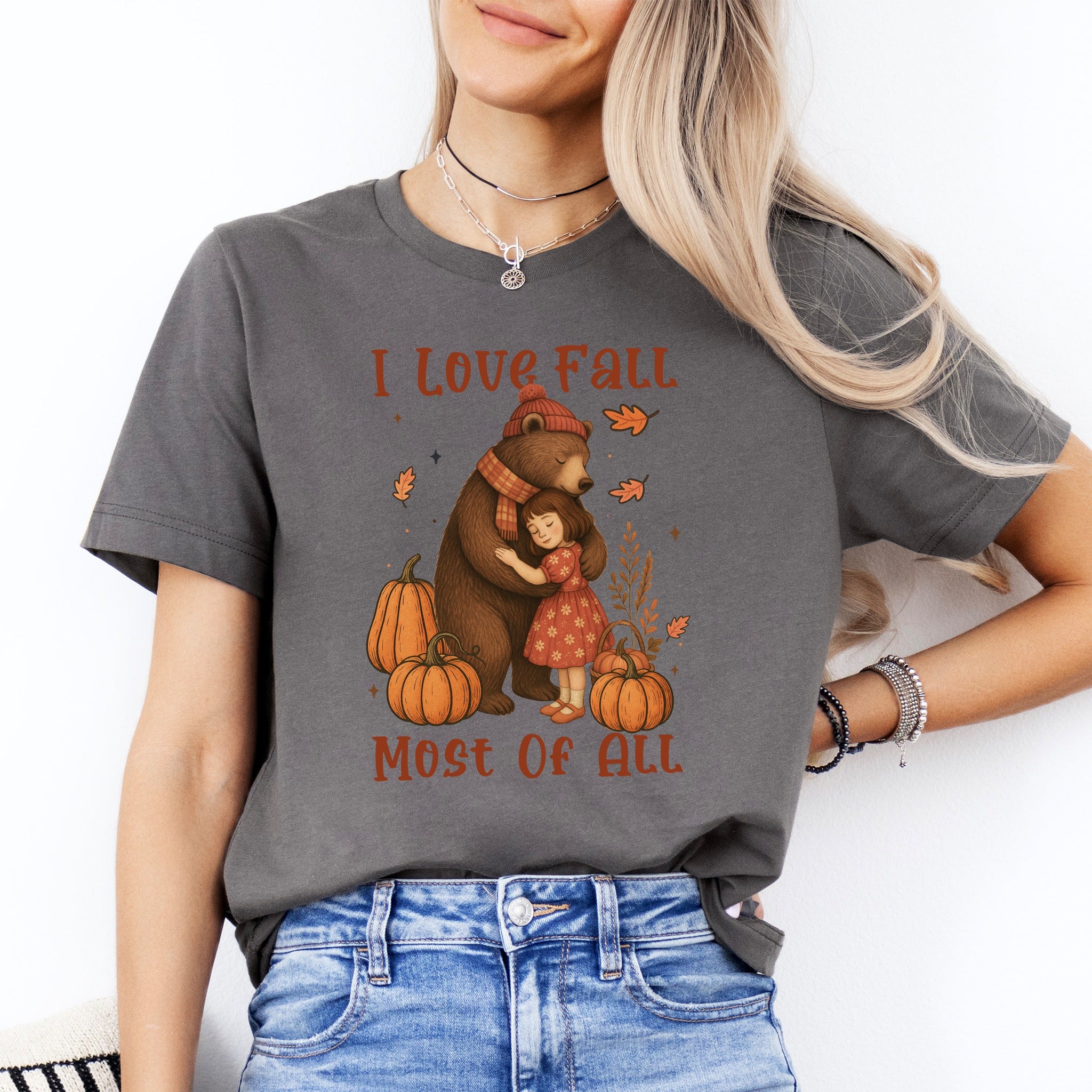 I Love Fall Most Of All Tee