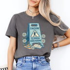 Caution Slippery When Reading Tee