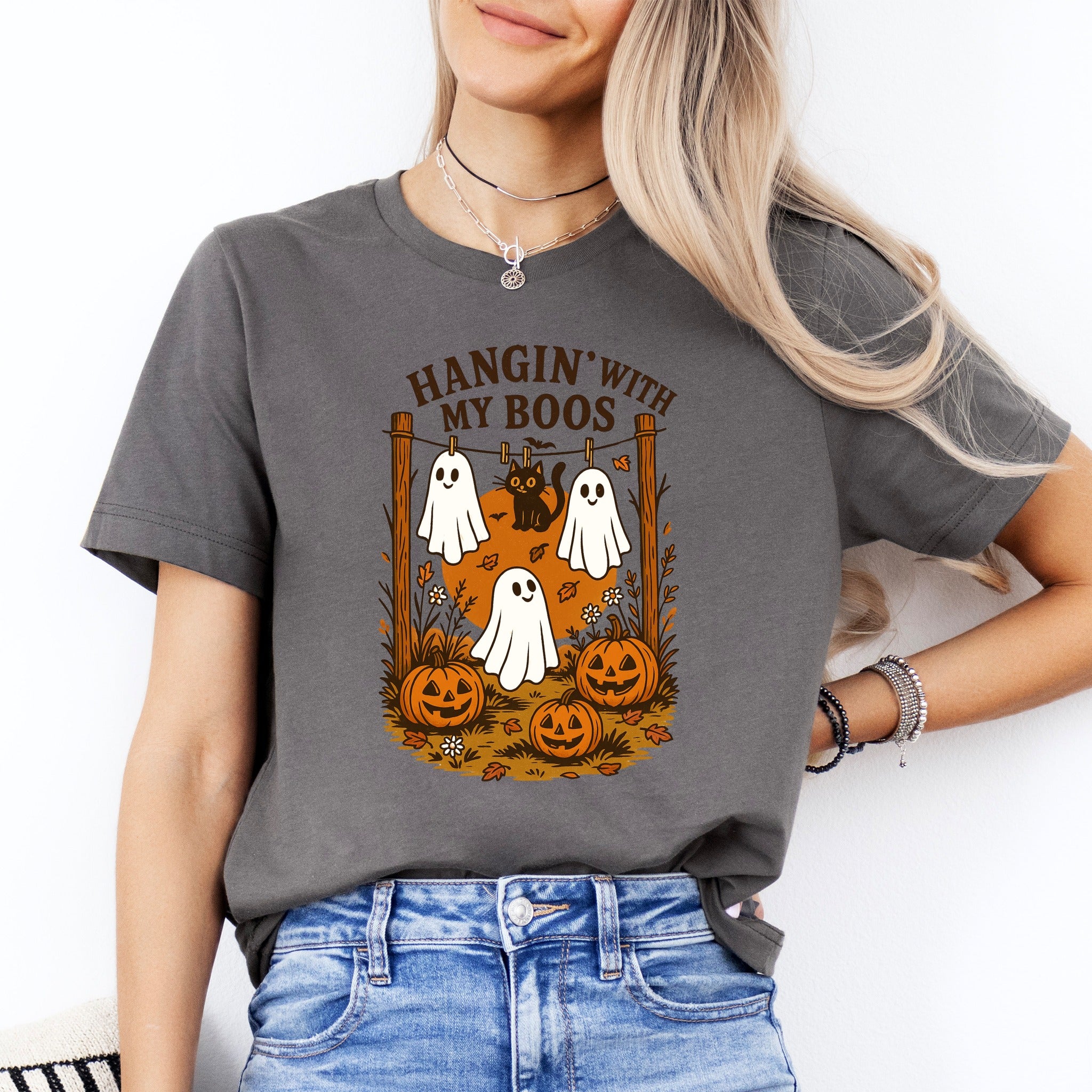 Hangin With My Boos Ghost Tee