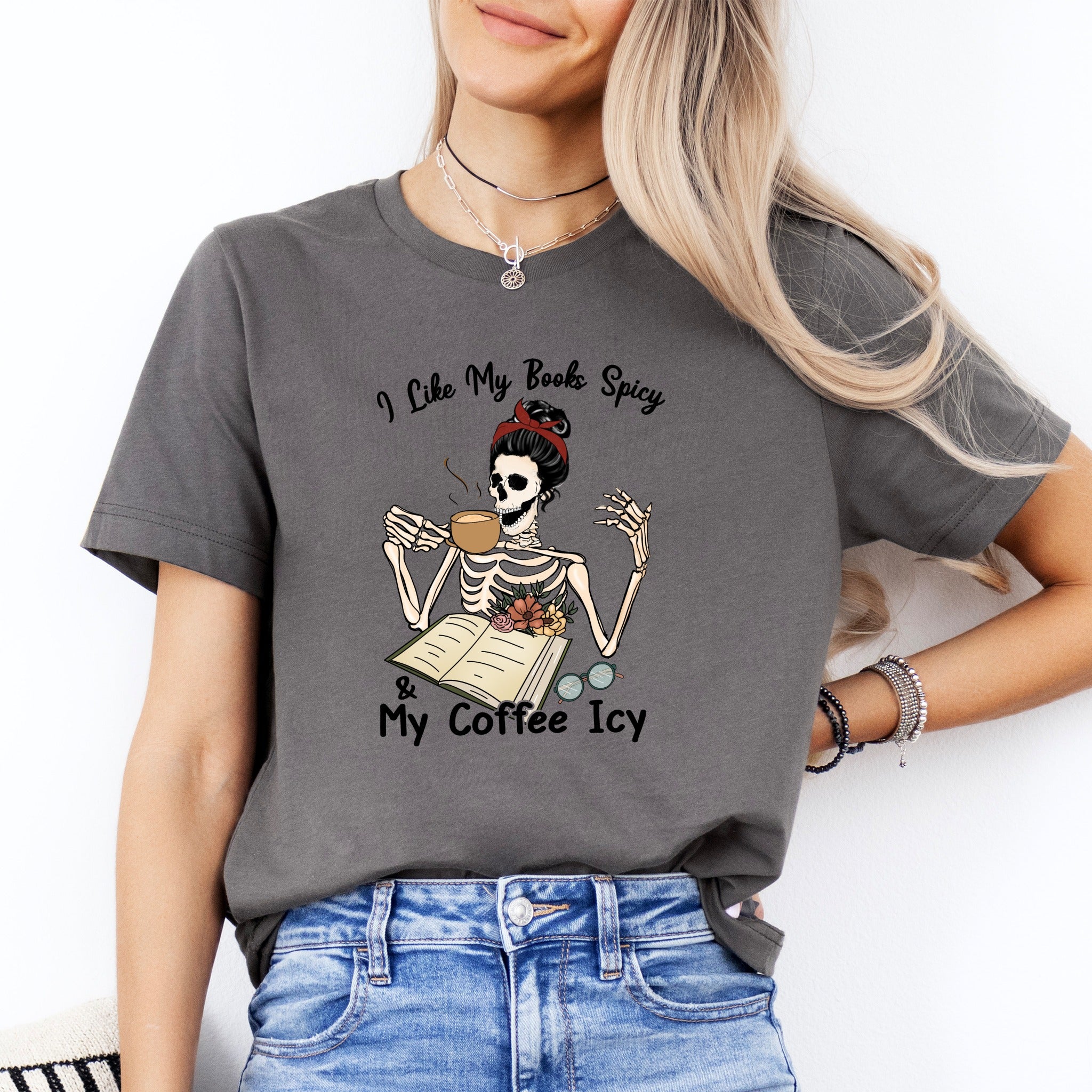 I Like My Books Spicy Tee