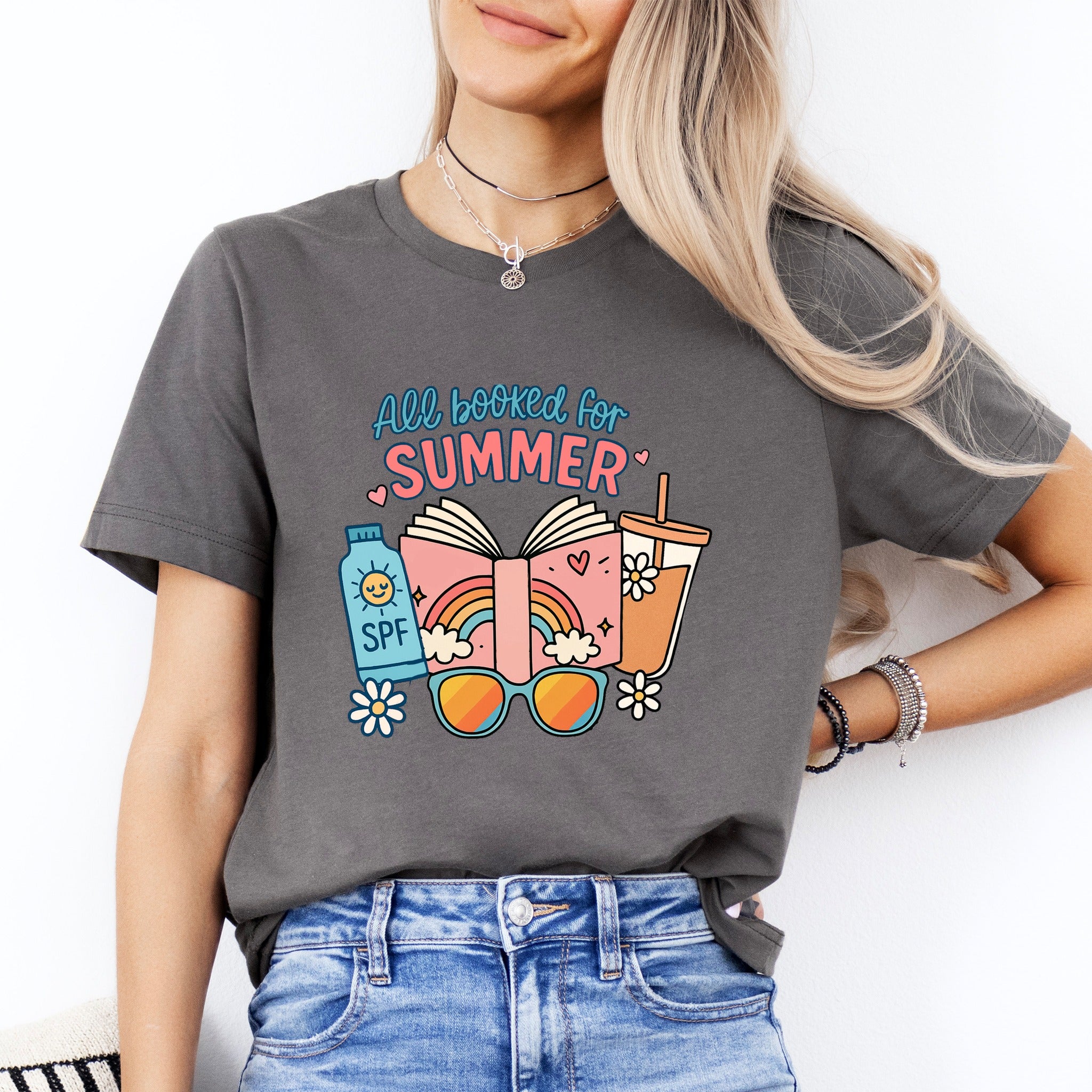 All Booked For Summer Tee