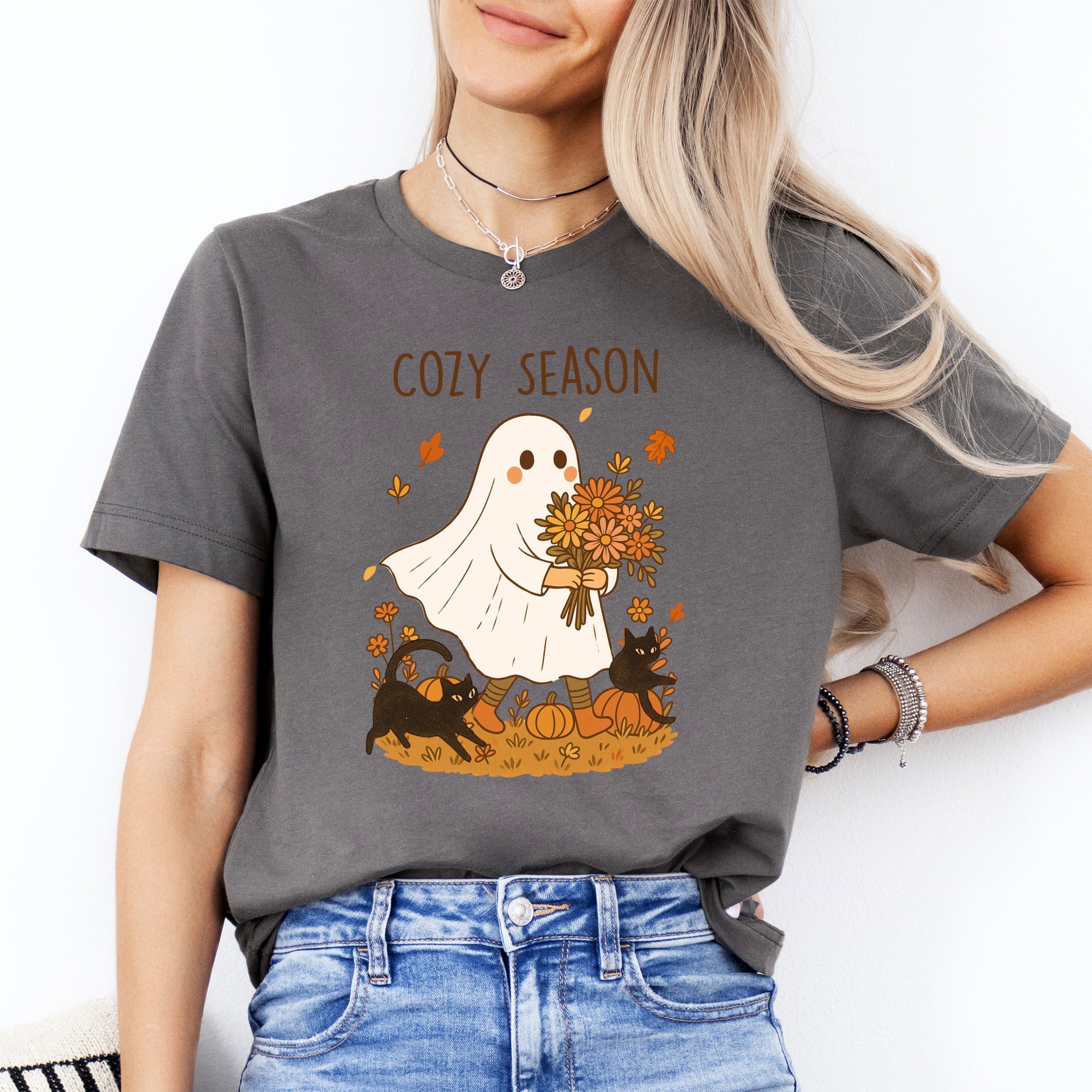 Cozy Season Ghost Tee