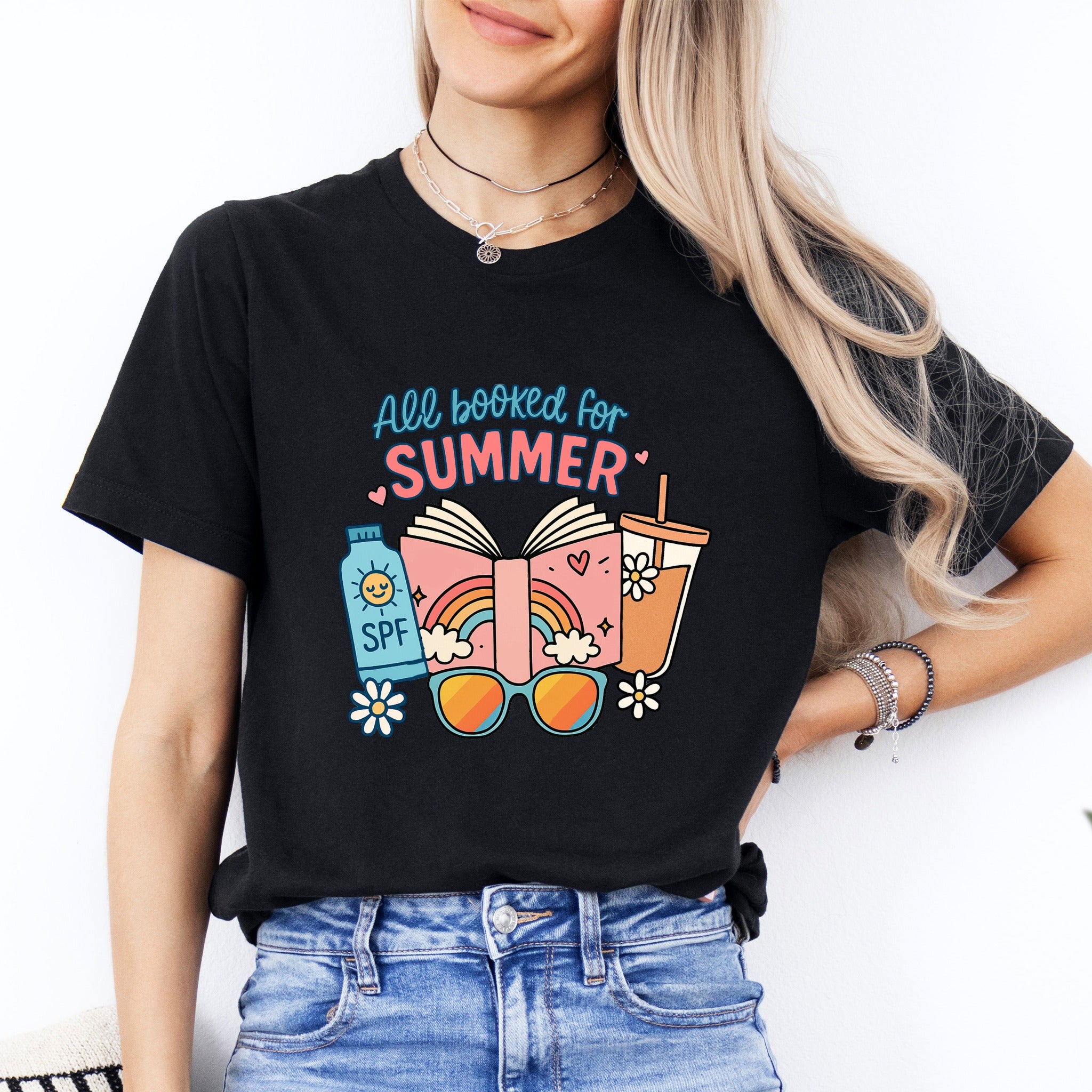 All Booked For Summer Tee