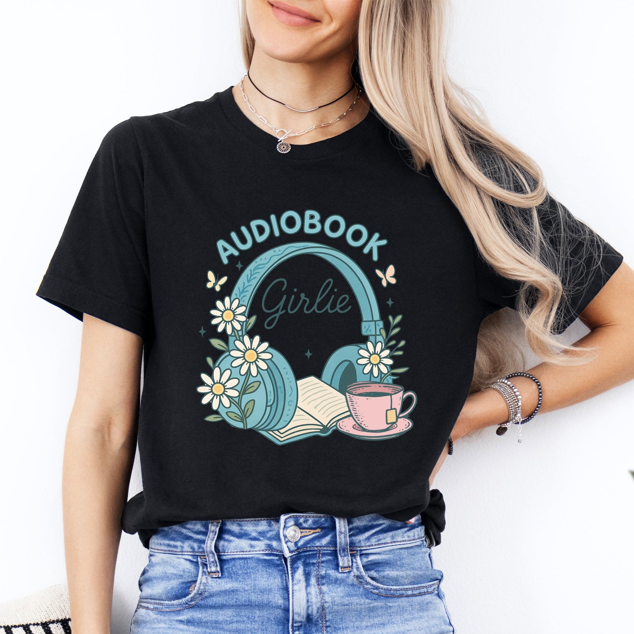 AudioBook Girlie Tee