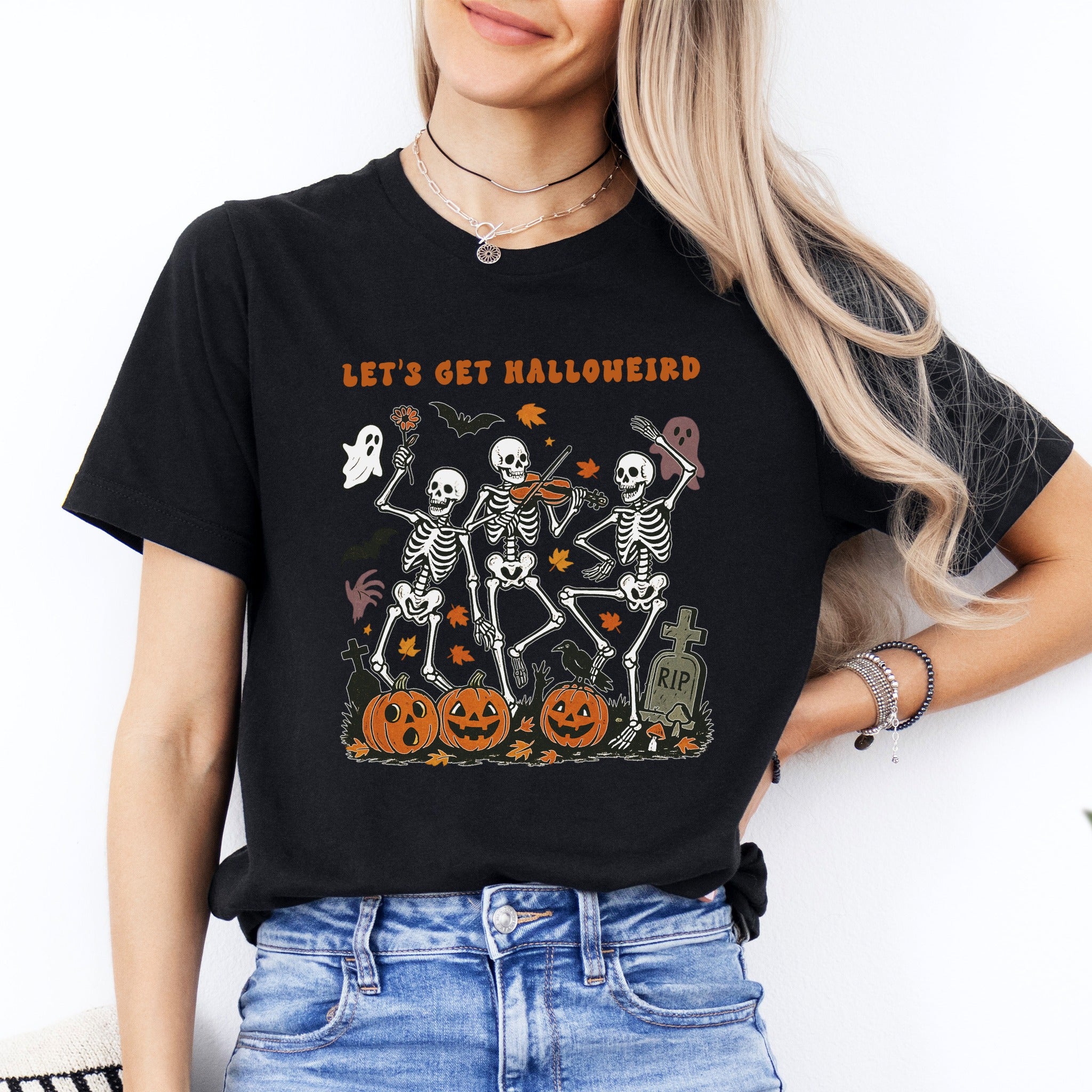 Halloweird Skeleton Tee