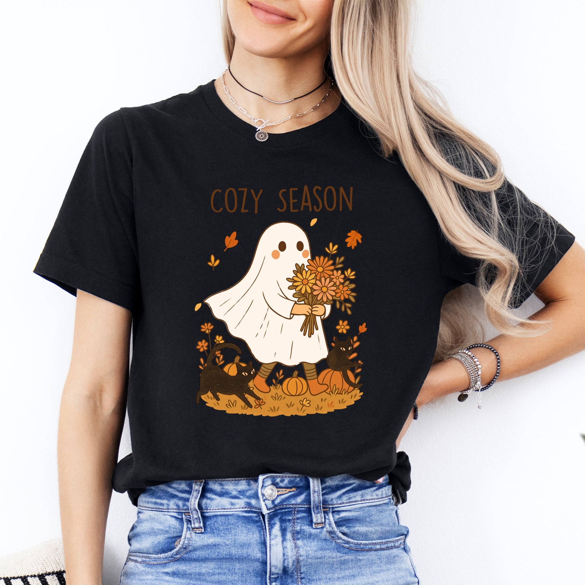 Cozy Season Ghost Tee