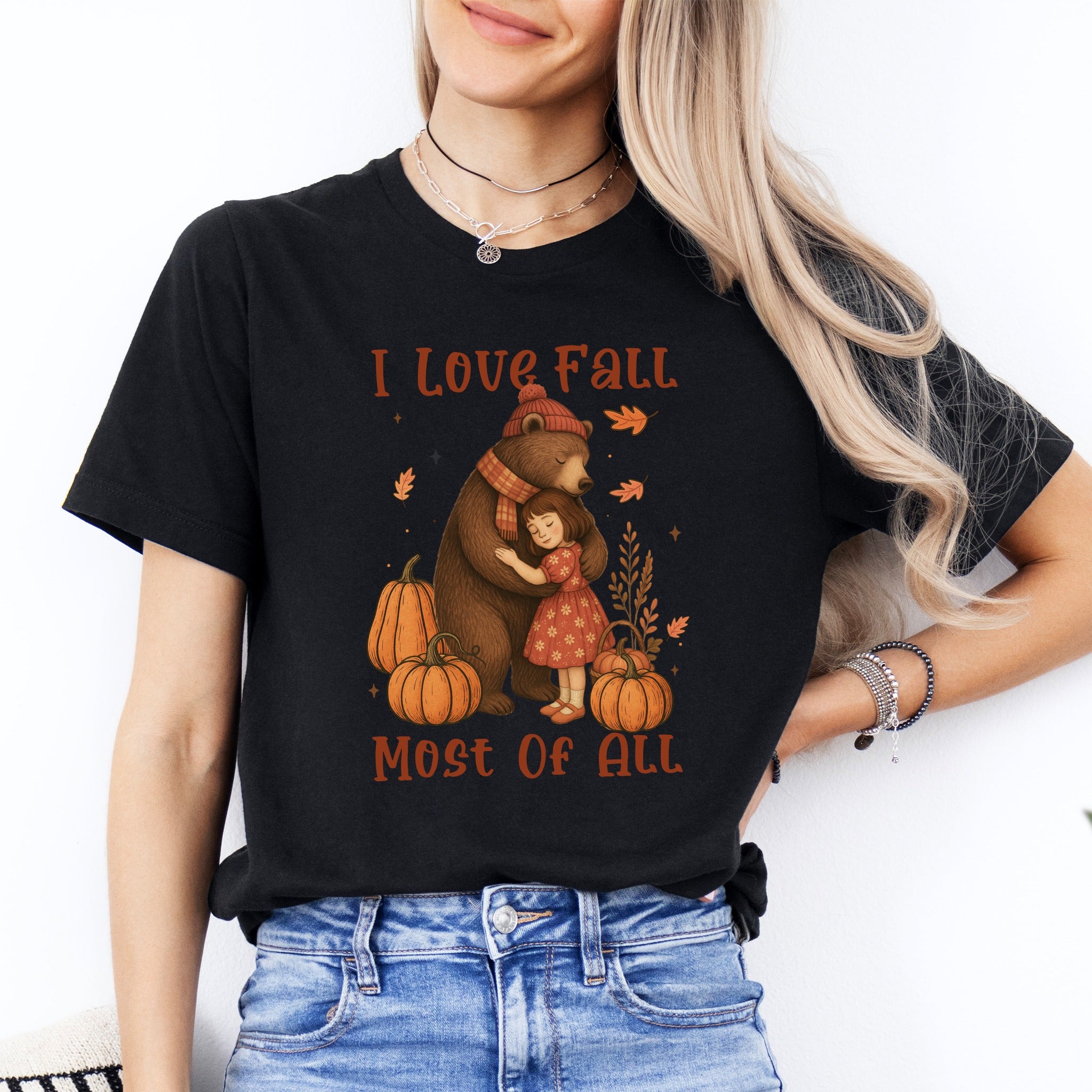 I Love Fall Most Of All Tee