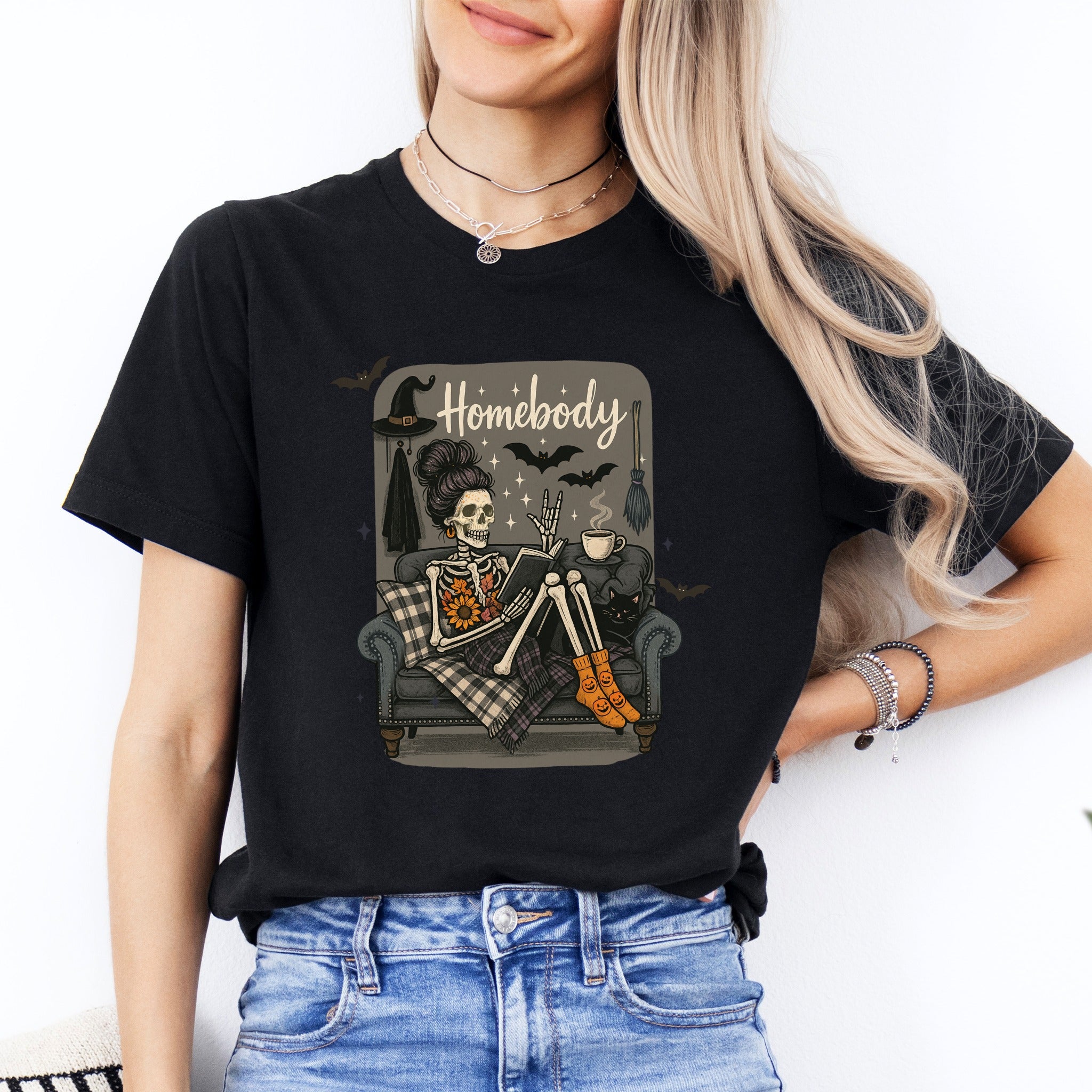 Homebody Skeleton Tee