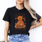 Pumpkin Head Book Lover Tee