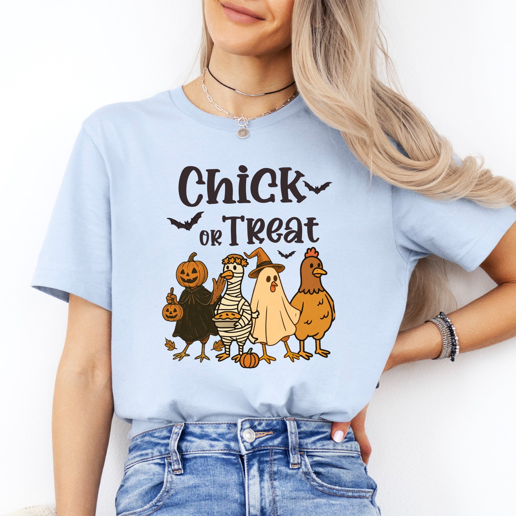 Chick Or Treat Graphic Tee