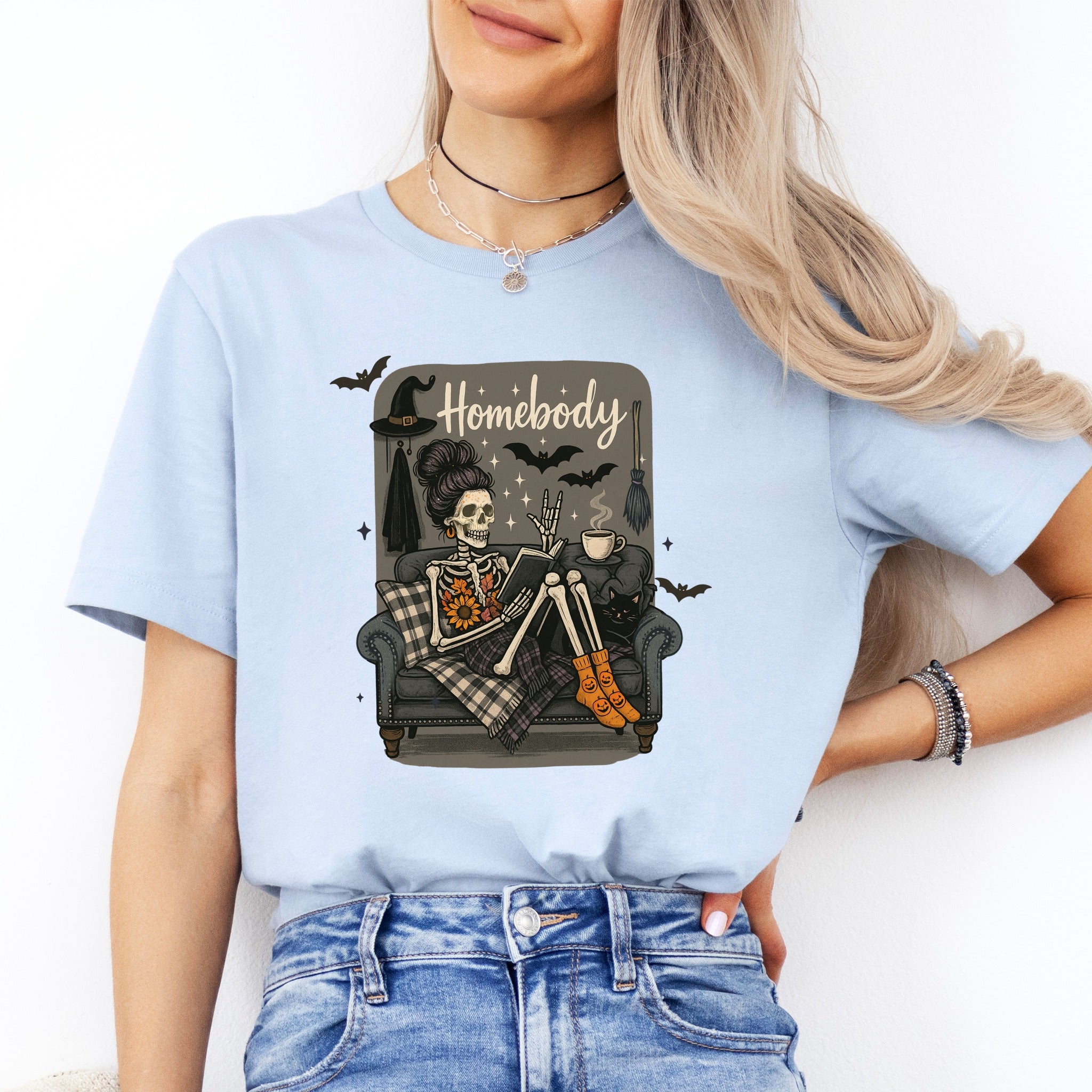 Homebody Skeleton Tee