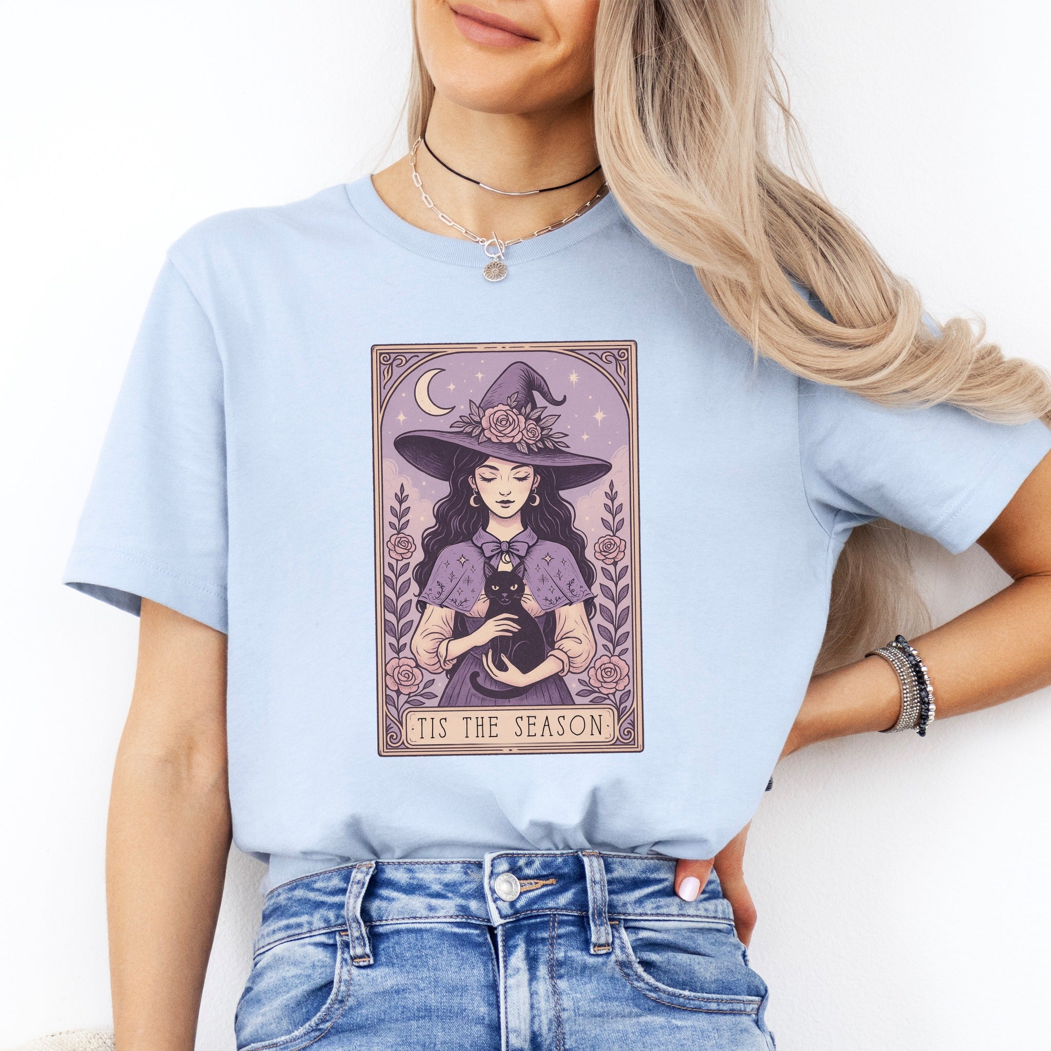 Tis The Season Salem Witch Graphic Tee