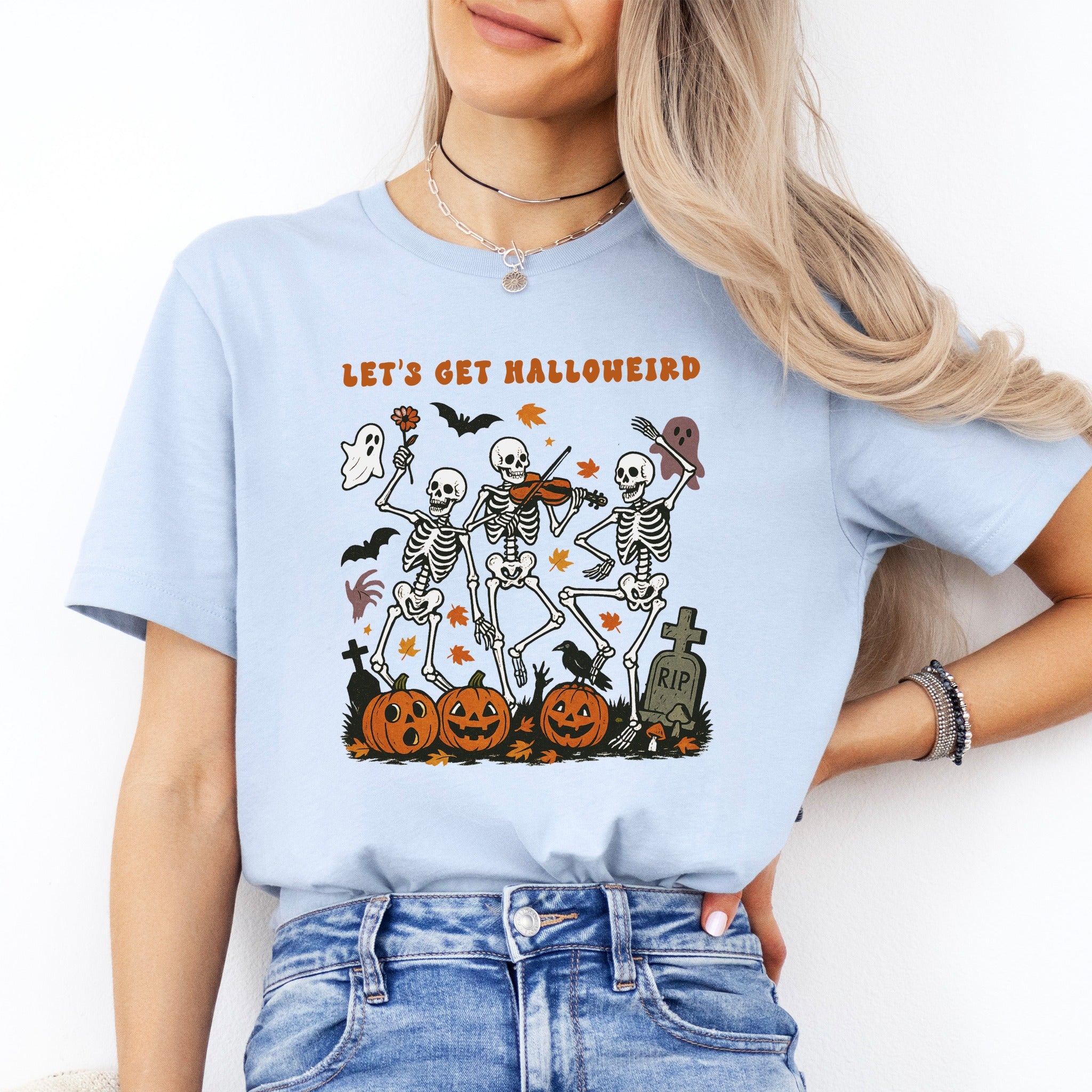 Halloweird Skeleton Tee