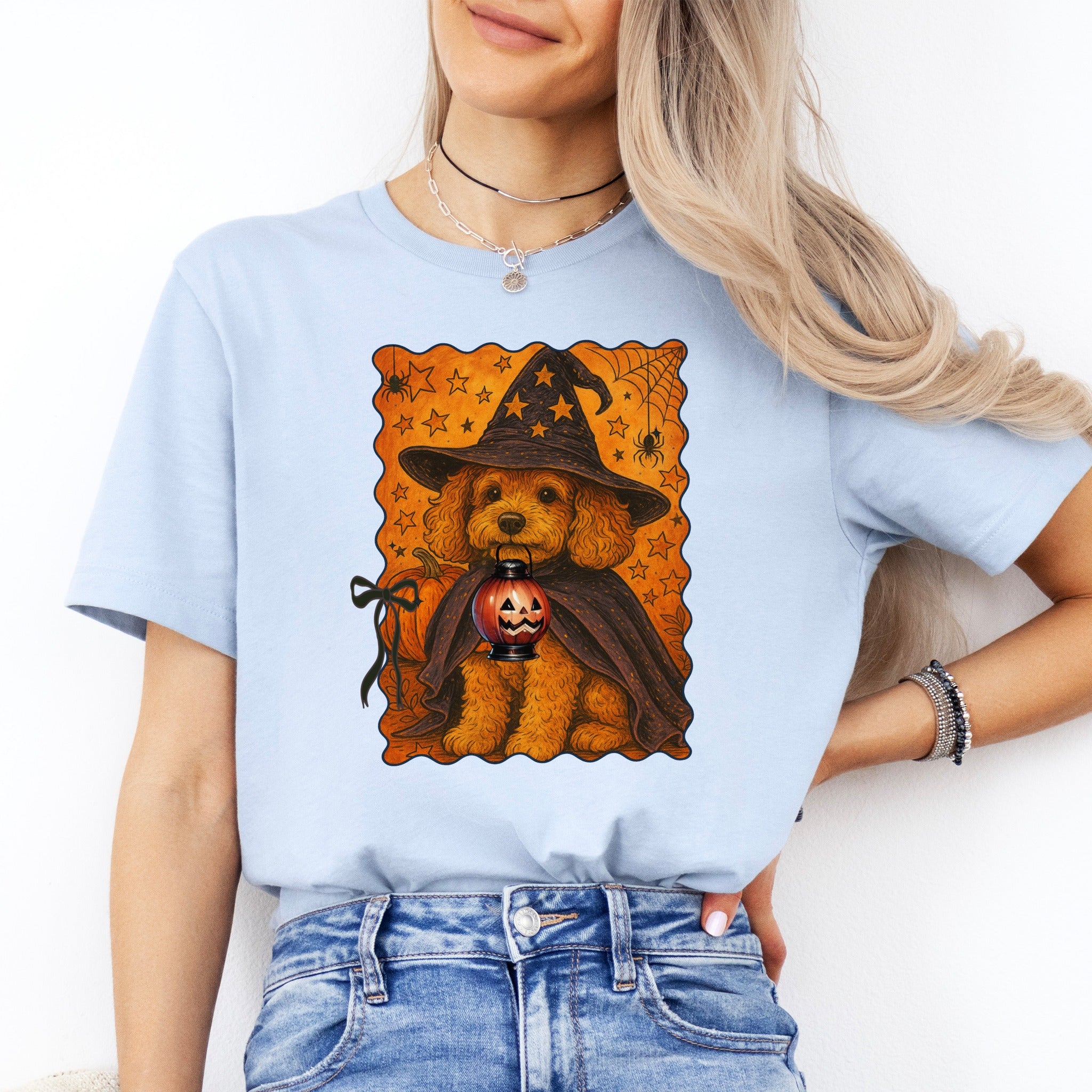 Halloween Witchy Dog Tee