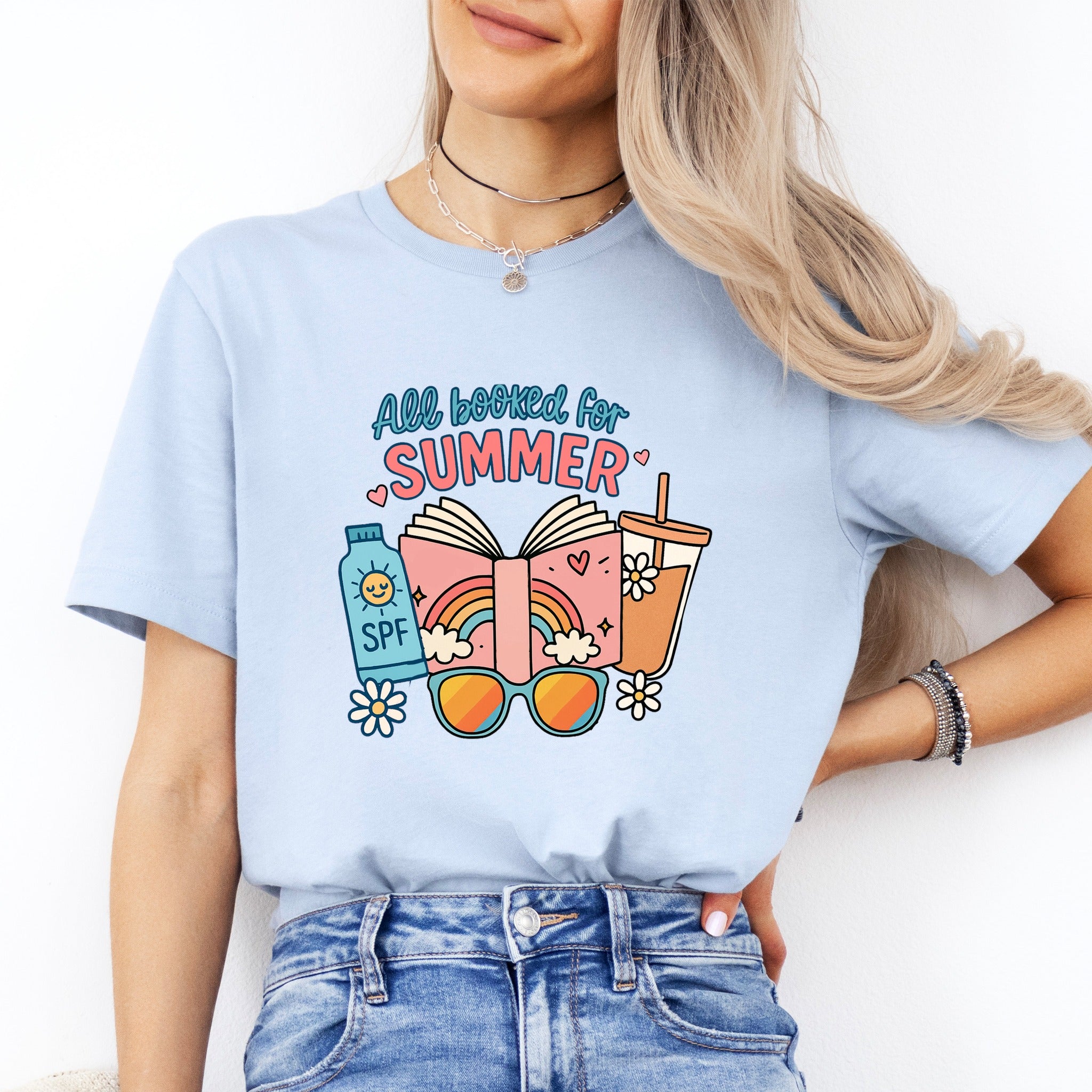All Booked For Summer Tee