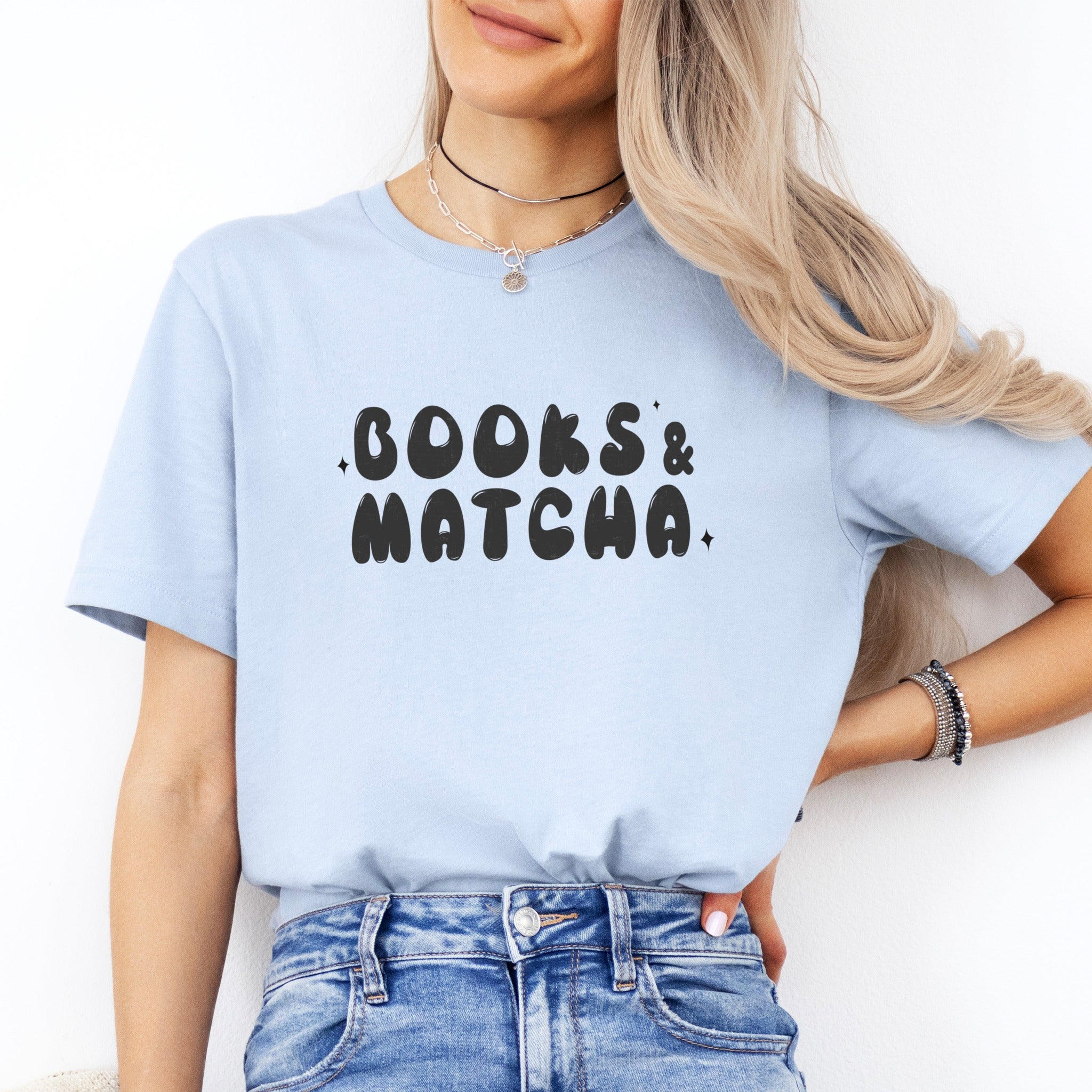 Books & Matcha Tee