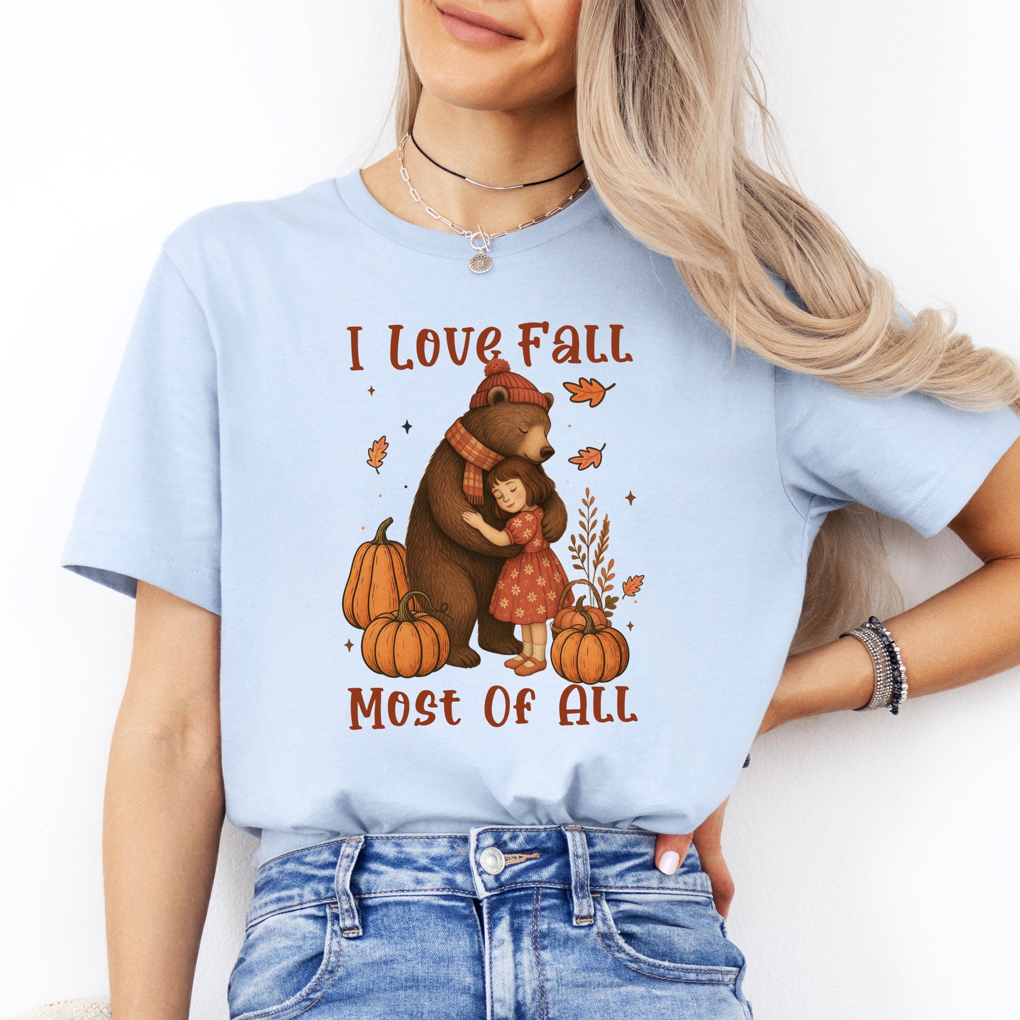 I Love Fall Most Of All Tee