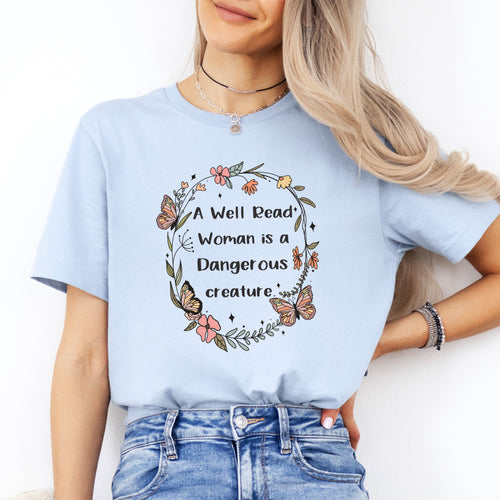 A Well Read Women Tee