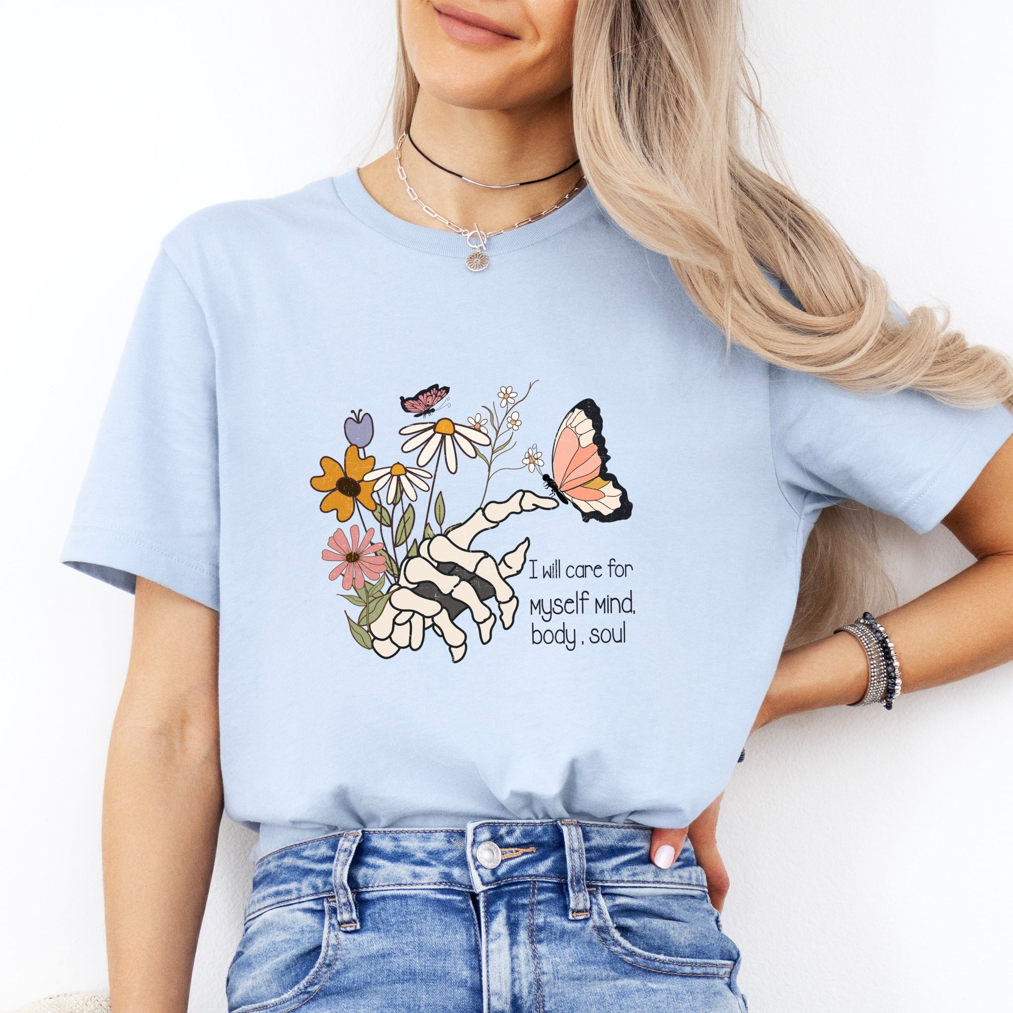 I Will Care For Myself Tee