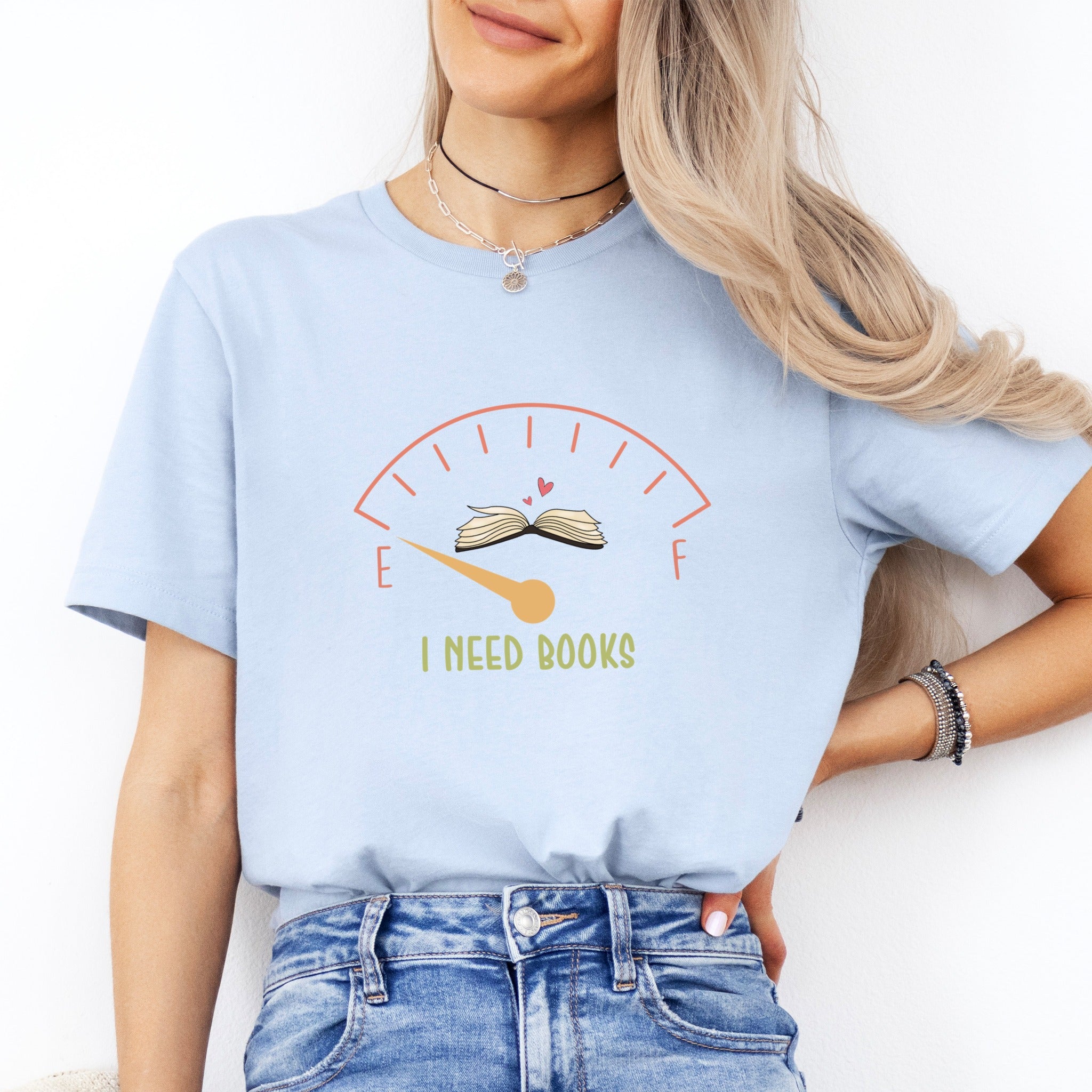 I Need Books Tee