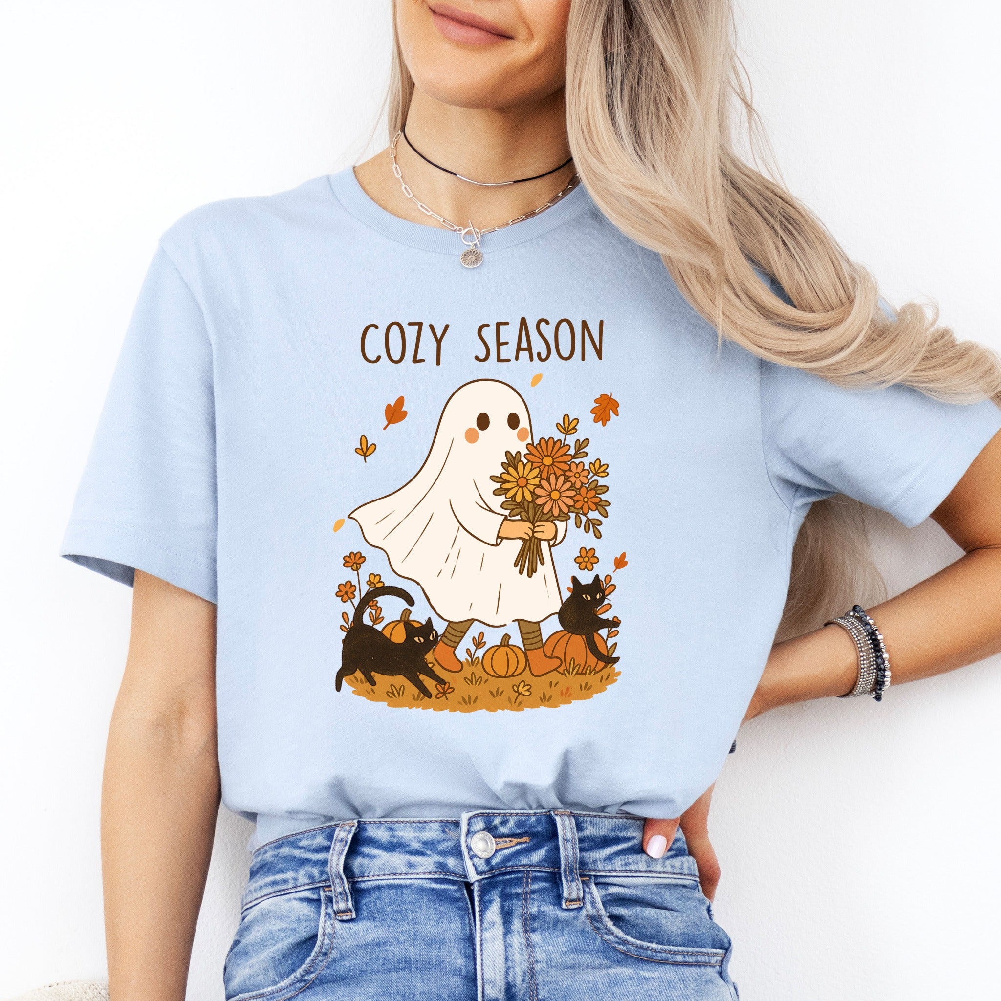 Cozy Season Ghost Tee