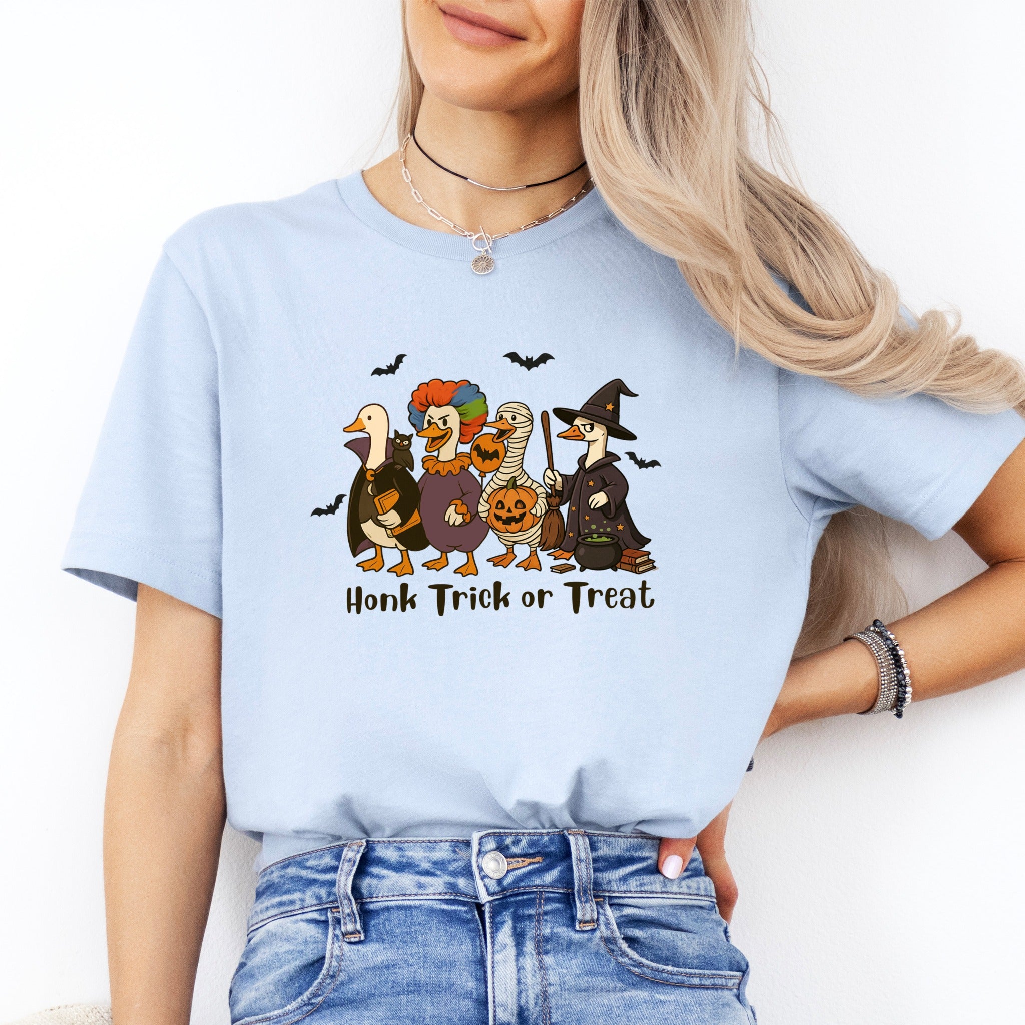 Honk Trick or Treat Duck Tee