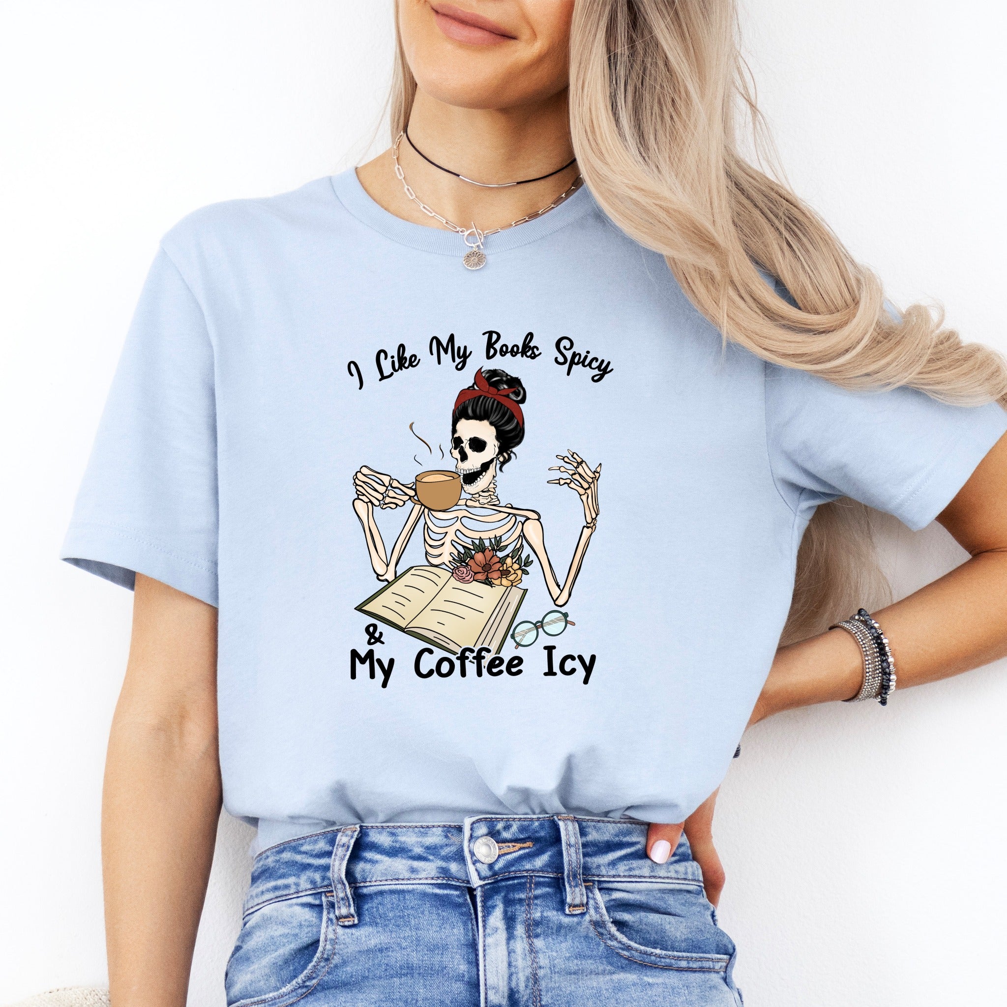 I Like My Books Spicy Tee