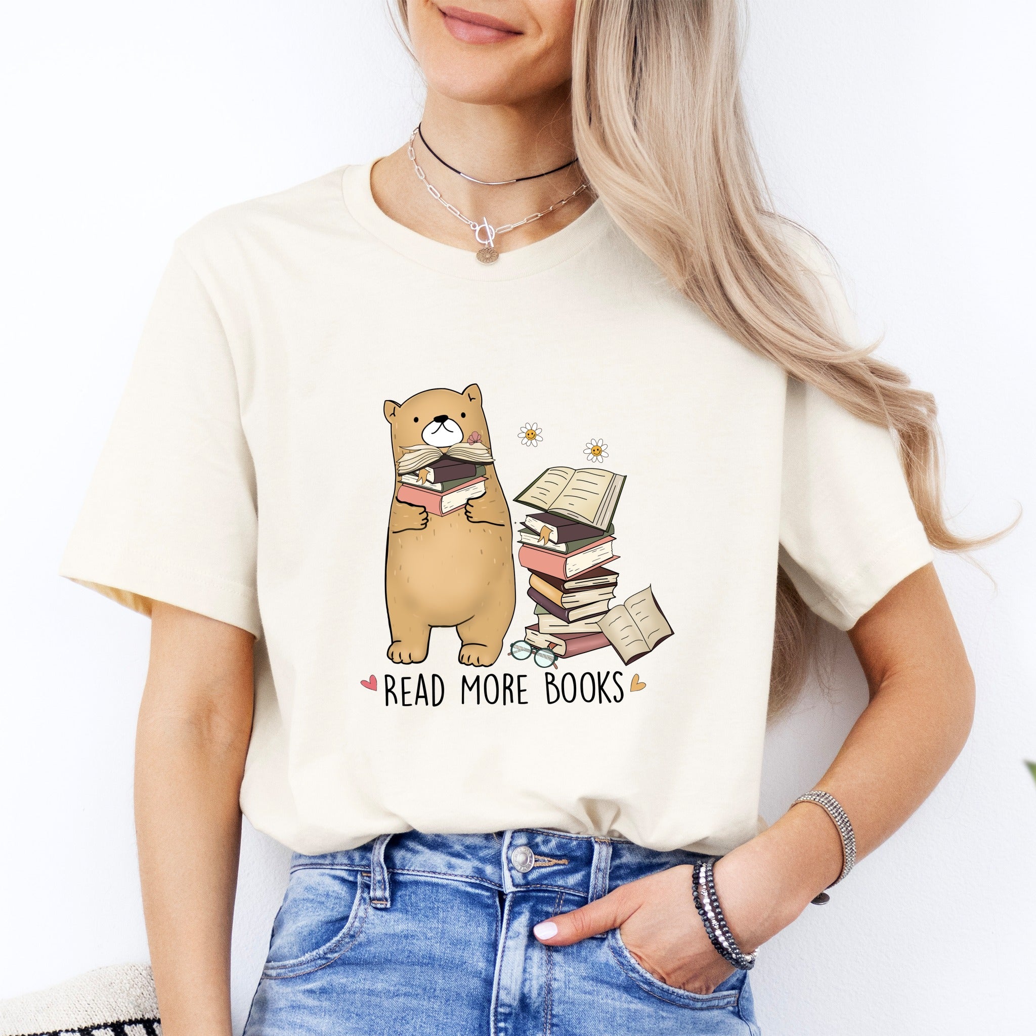 Read More Books Bear Tee