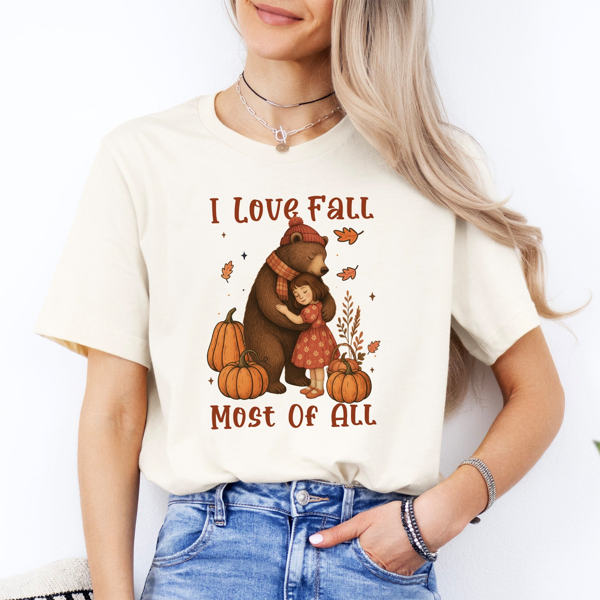 I Love Fall Most Of All Tee