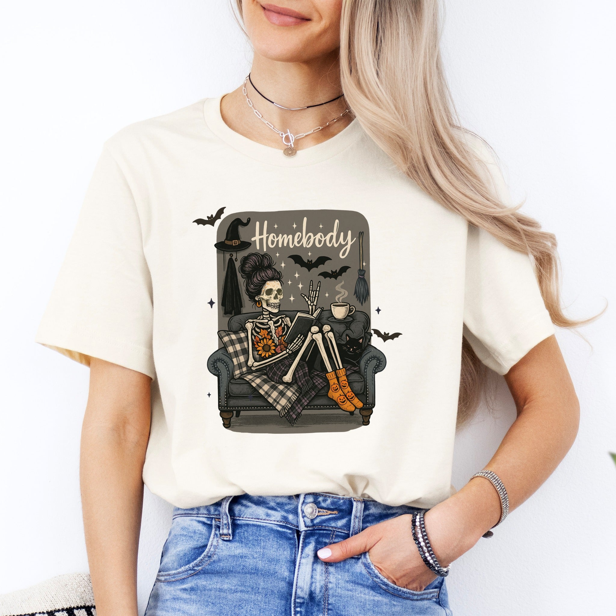 Homebody Skeleton Tee