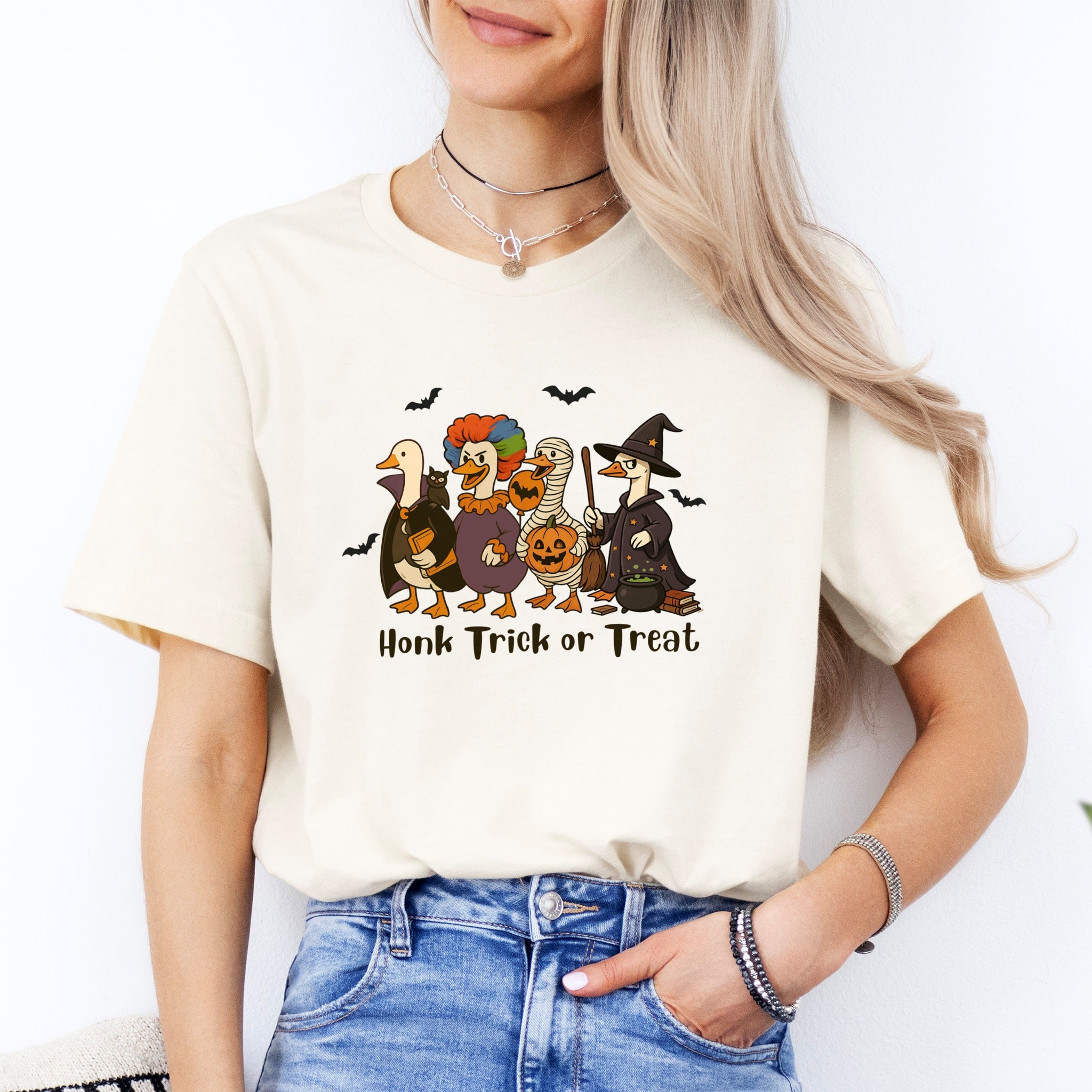 Honk Trick or Treat Duck Tee