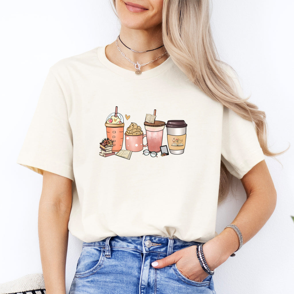 Books & Coffee Tee
