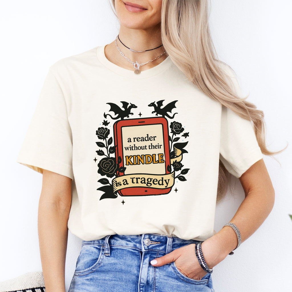 A Reader Without their Kindle Tee
