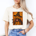 Halloween Witchy Dog Tee