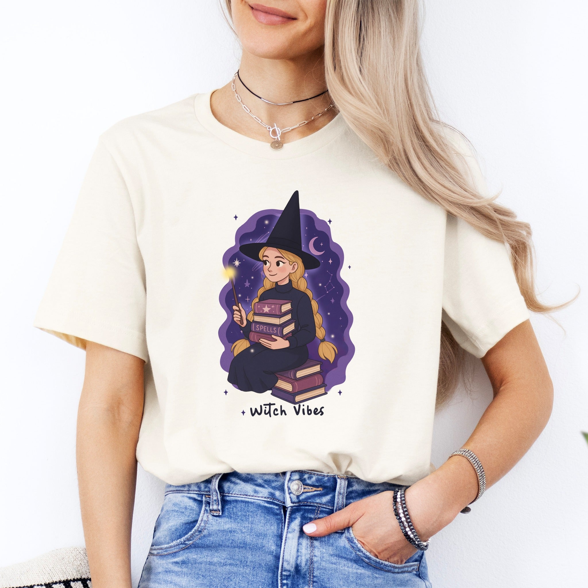 Witch Vibes Book Club Tee