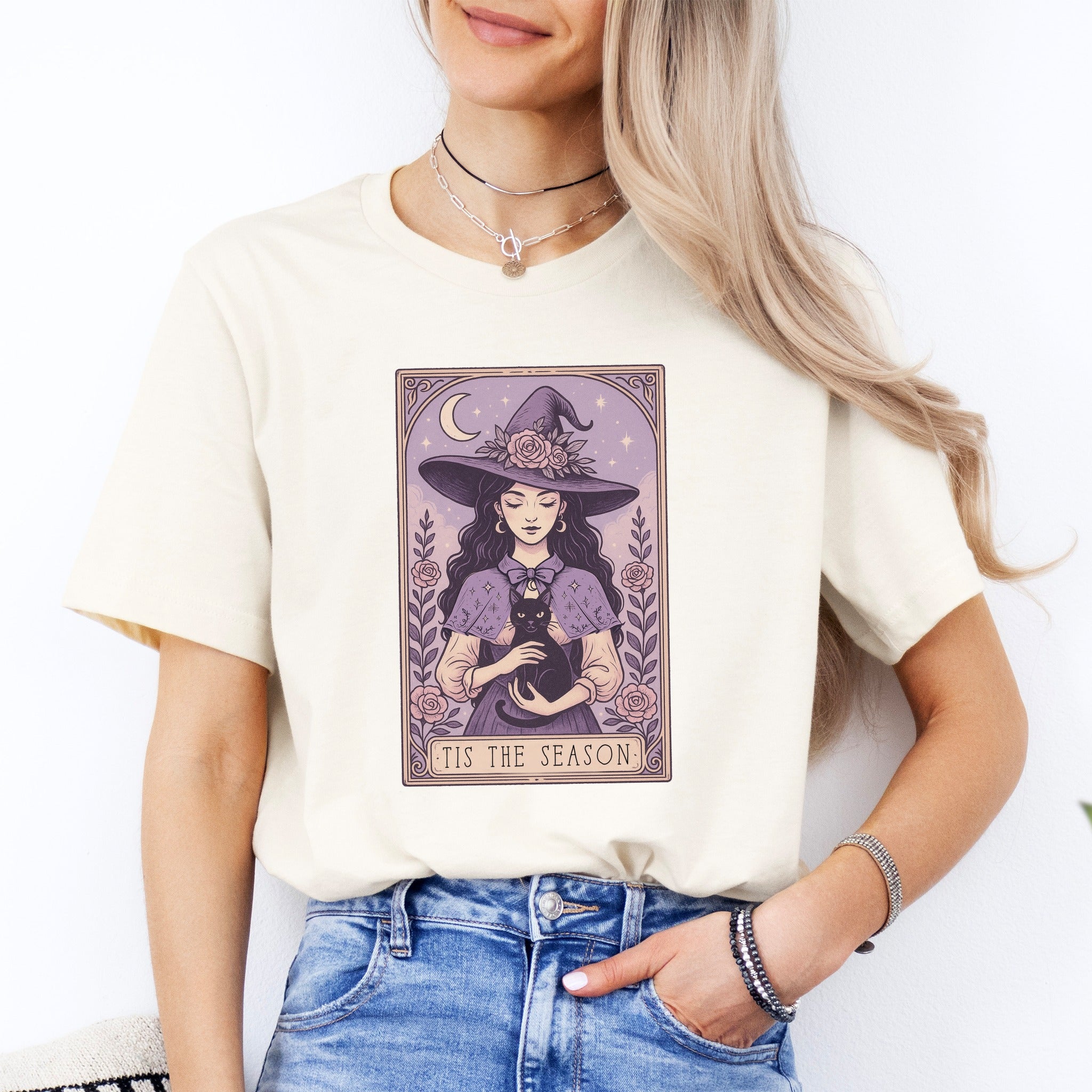 Tis The Season Salem Witch Graphic Tee