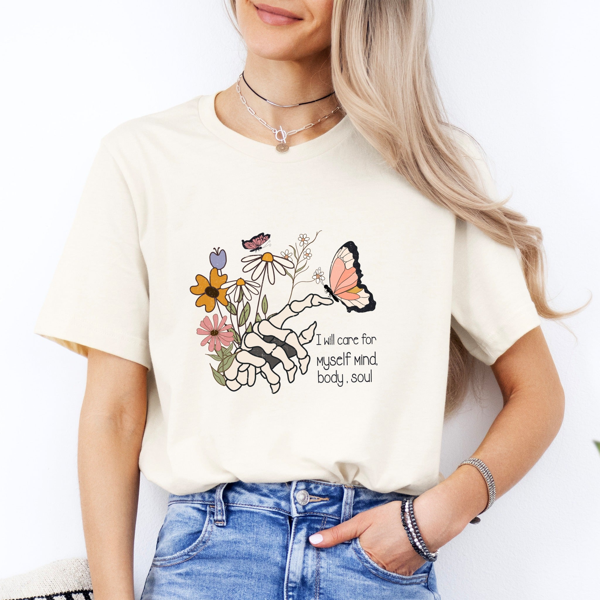 I Will Care For Myself Tee