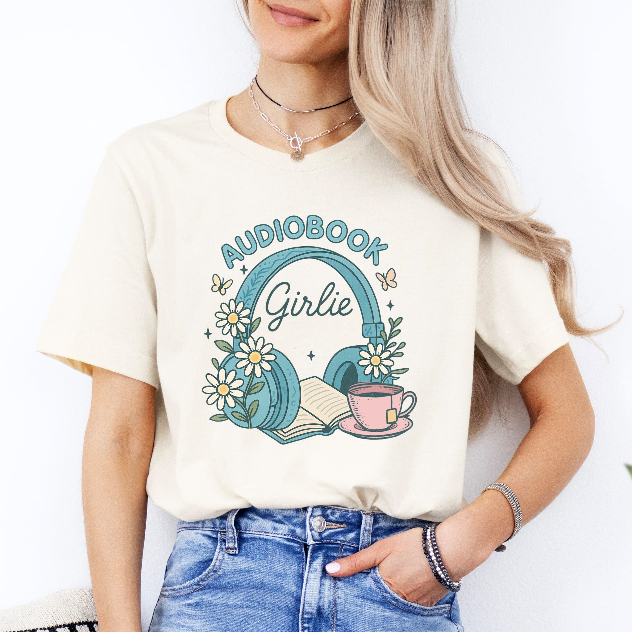 AudioBook Girlie Tee