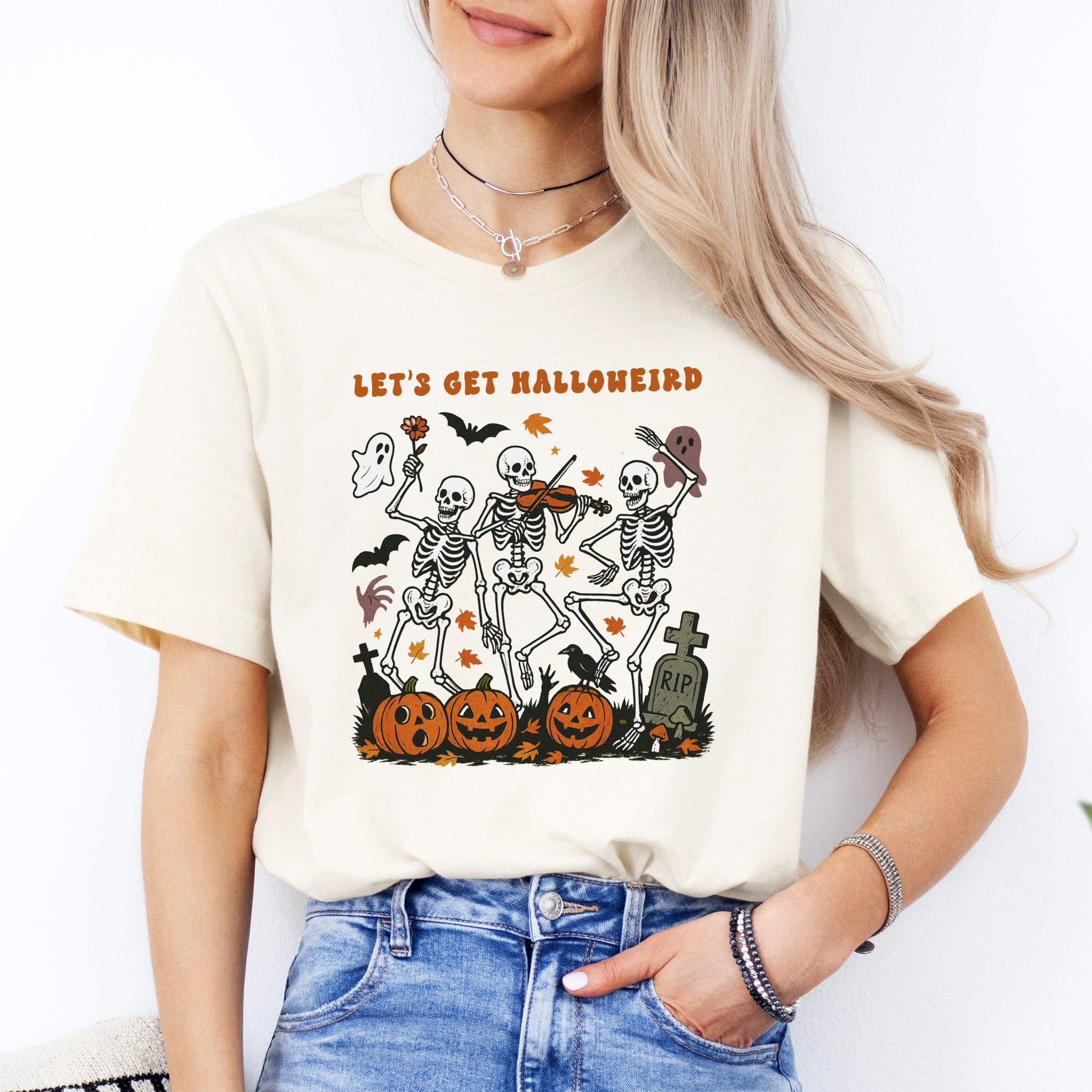 Halloweird Skeleton Tee