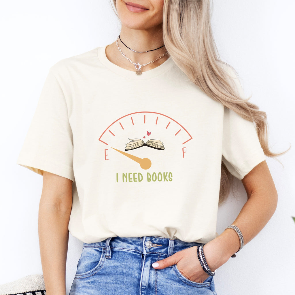 I Need Books Tee