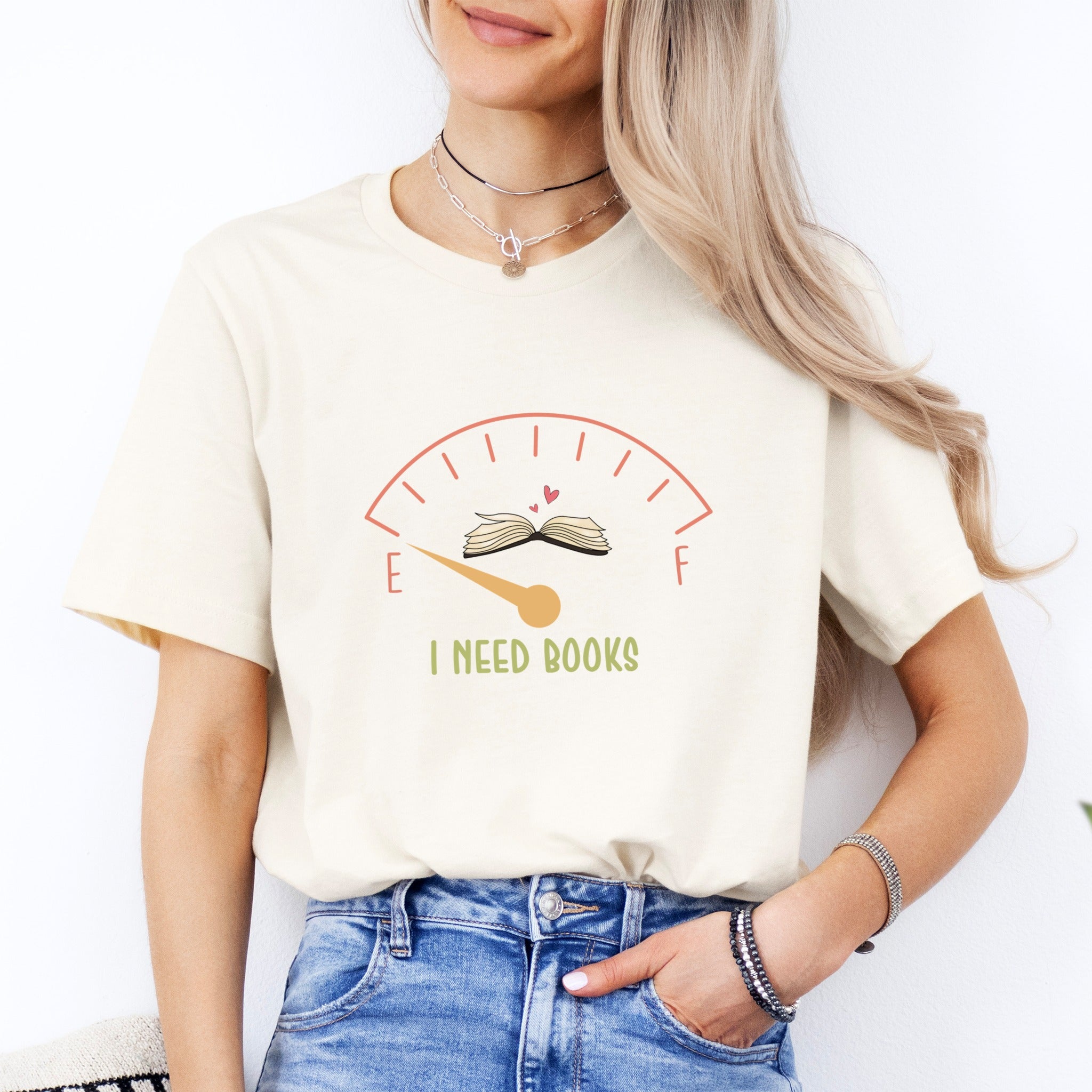 I Need Books Tee