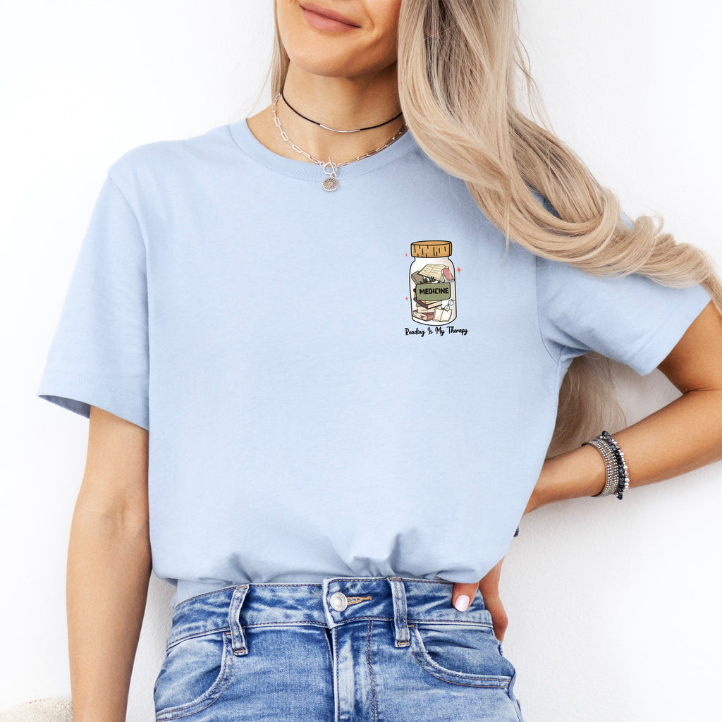Reading Is My Therapy Tee
