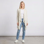 Knee Length Draped Cardigan