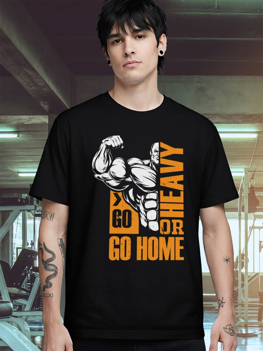 GO HOME OR HEAVY T-SHIRT