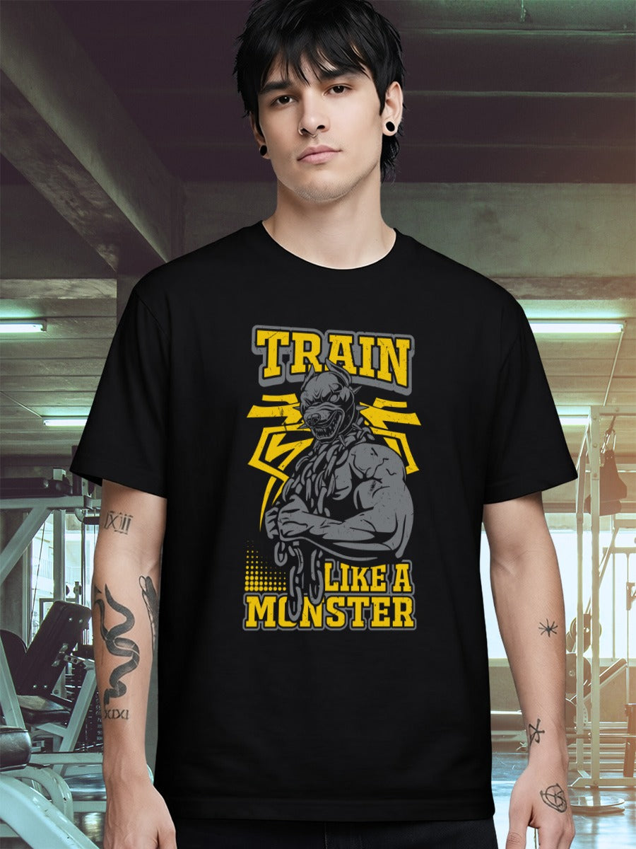 TRAIN LIKE A MONSTER T-SHIRT